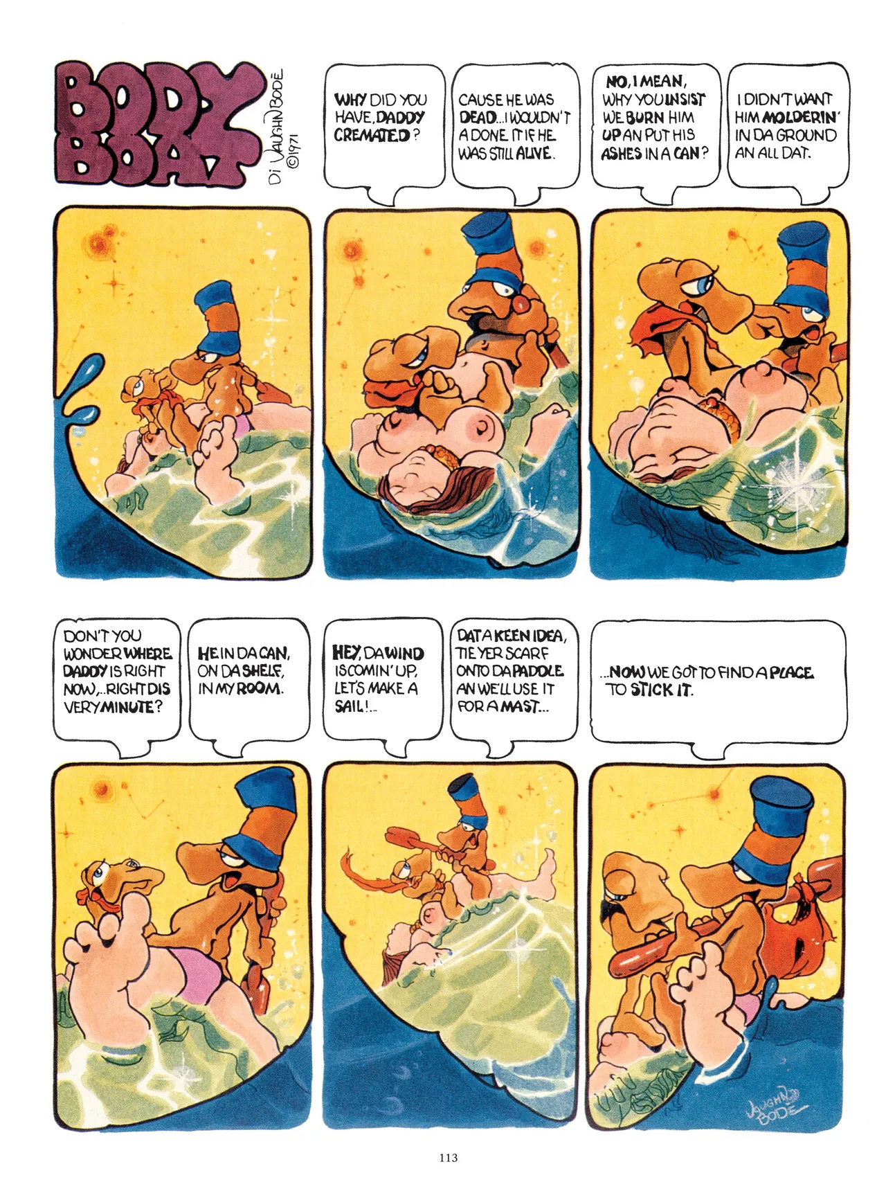 [Vaughn Bodé] Vaughn Bode’s Complete Deadbone Erotica - Page 113