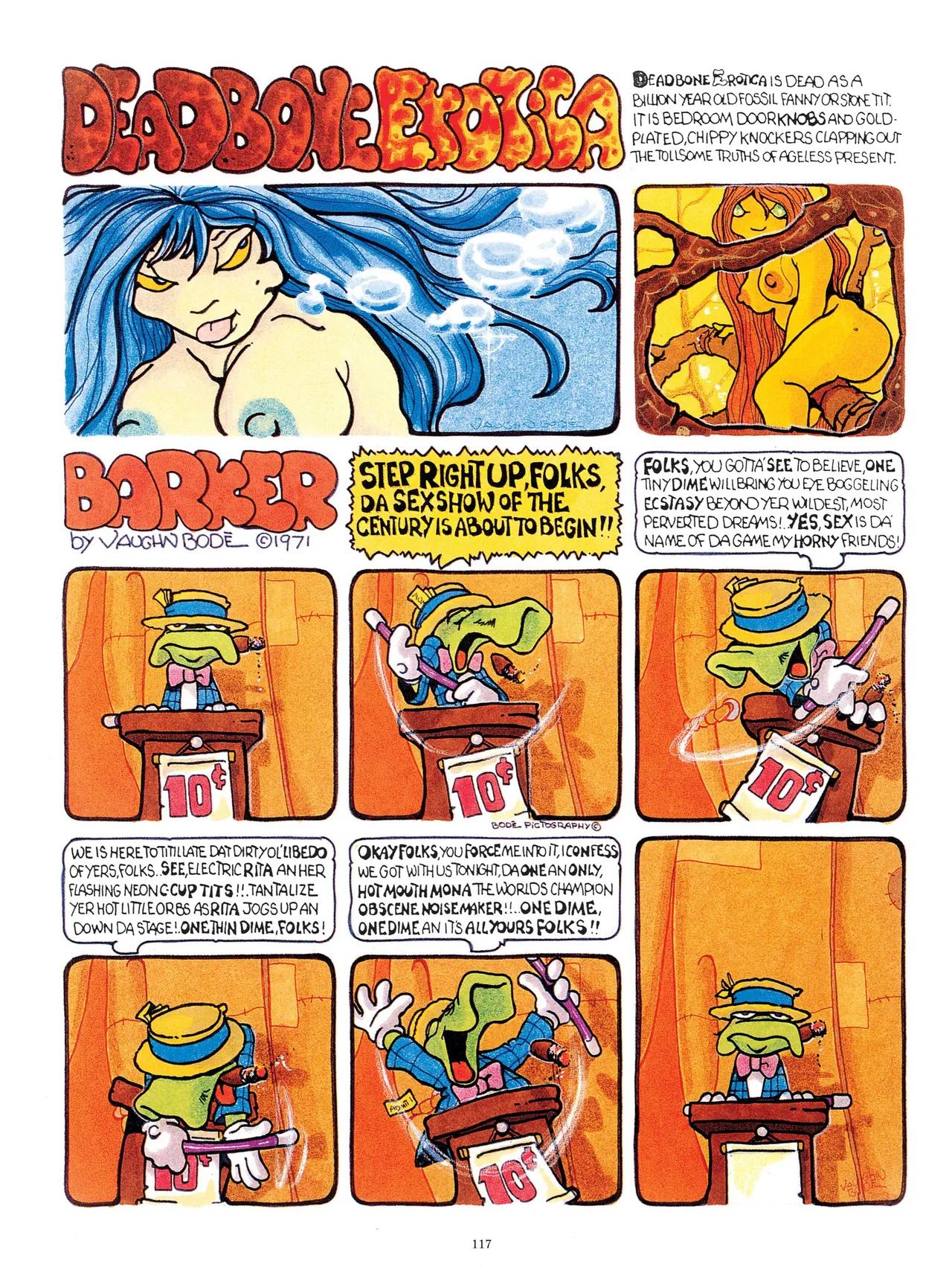 [Vaughn Bodé] Vaughn Bode’s Complete Deadbone Erotica - Page 117