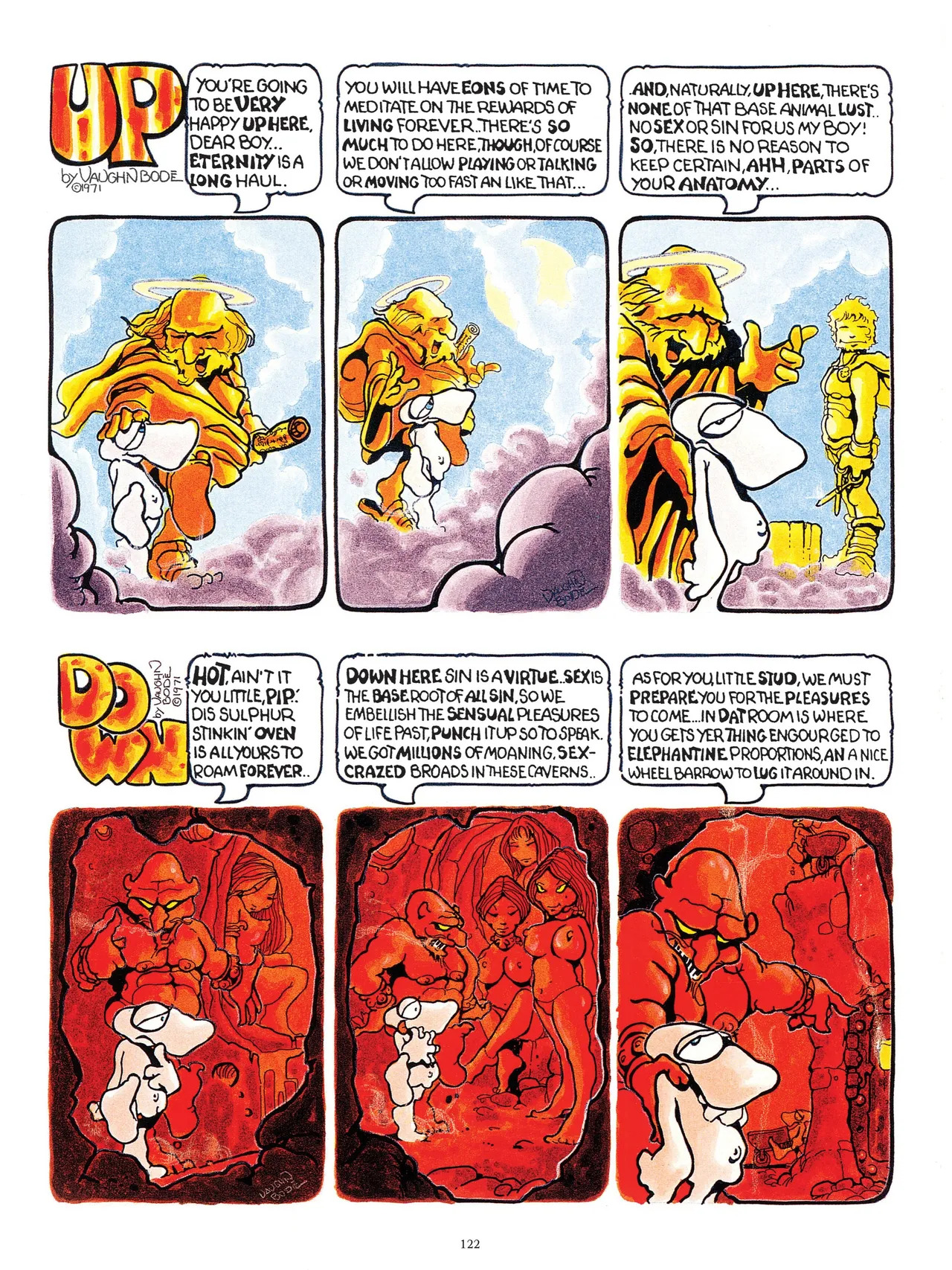 [Vaughn Bodé] Vaughn Bode’s Complete Deadbone Erotica - Page 122