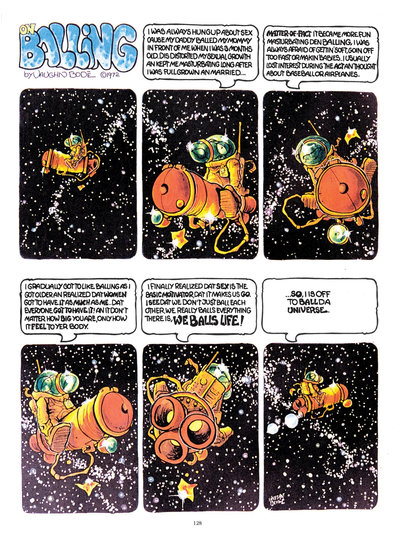 [Vaughn Bodé] Vaughn Bode’s Complete Deadbone Erotica - Page 128