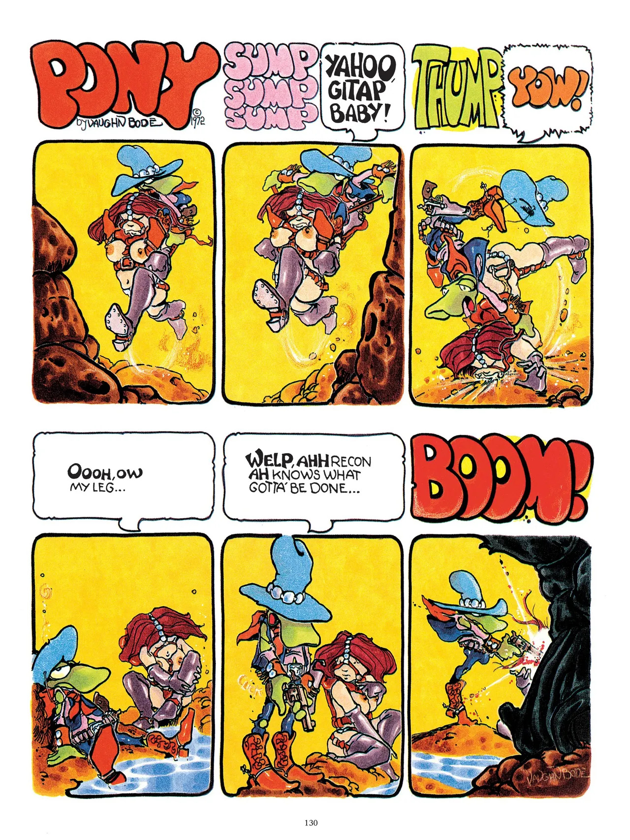 [Vaughn Bodé] Vaughn Bode’s Complete Deadbone Erotica - Page 130