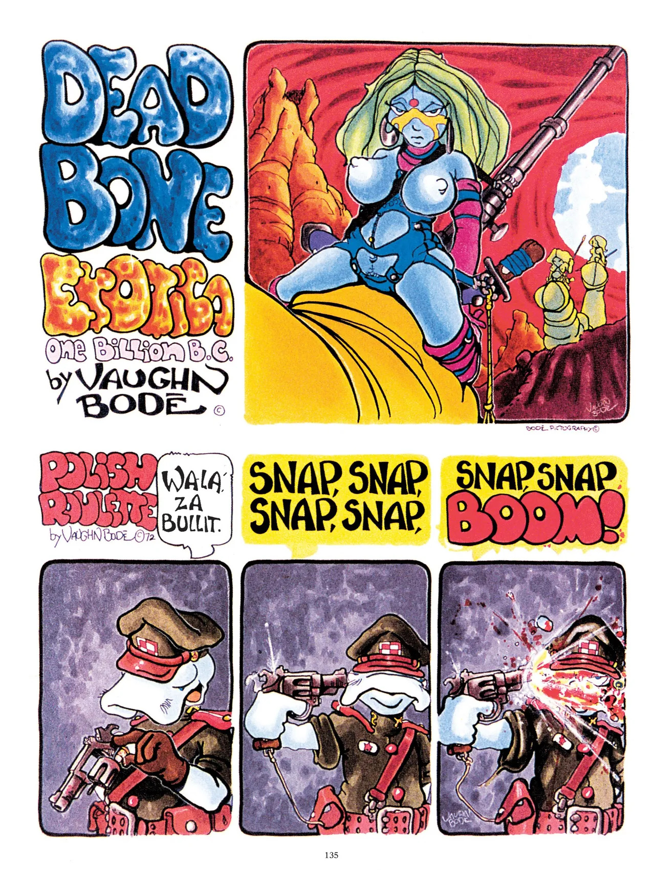 [Vaughn Bodé] Vaughn Bode’s Complete Deadbone Erotica - Page 135
