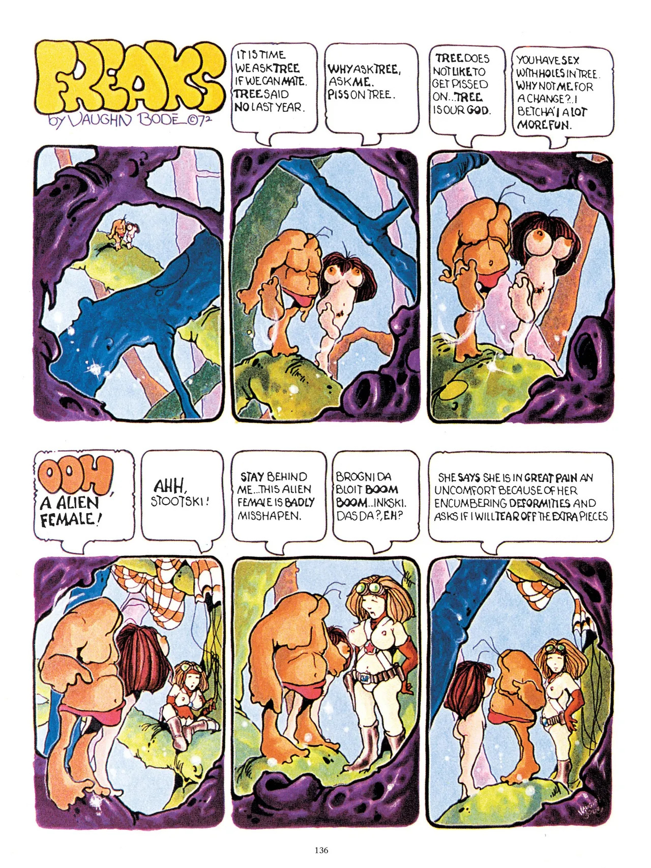 [Vaughn Bodé] Vaughn Bode’s Complete Deadbone Erotica - Page 136