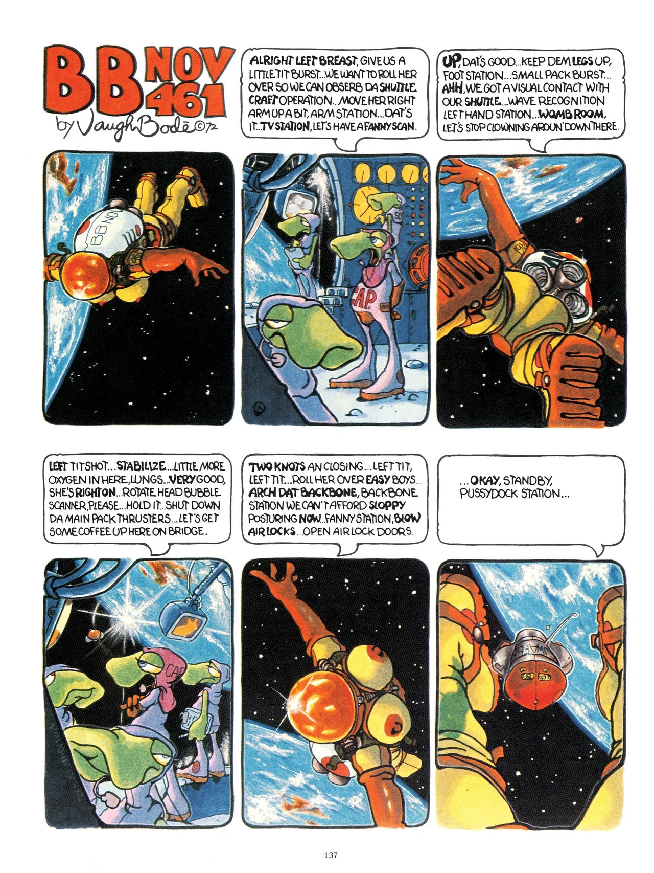 [Vaughn Bodé] Vaughn Bode’s Complete Deadbone Erotica - Page 137