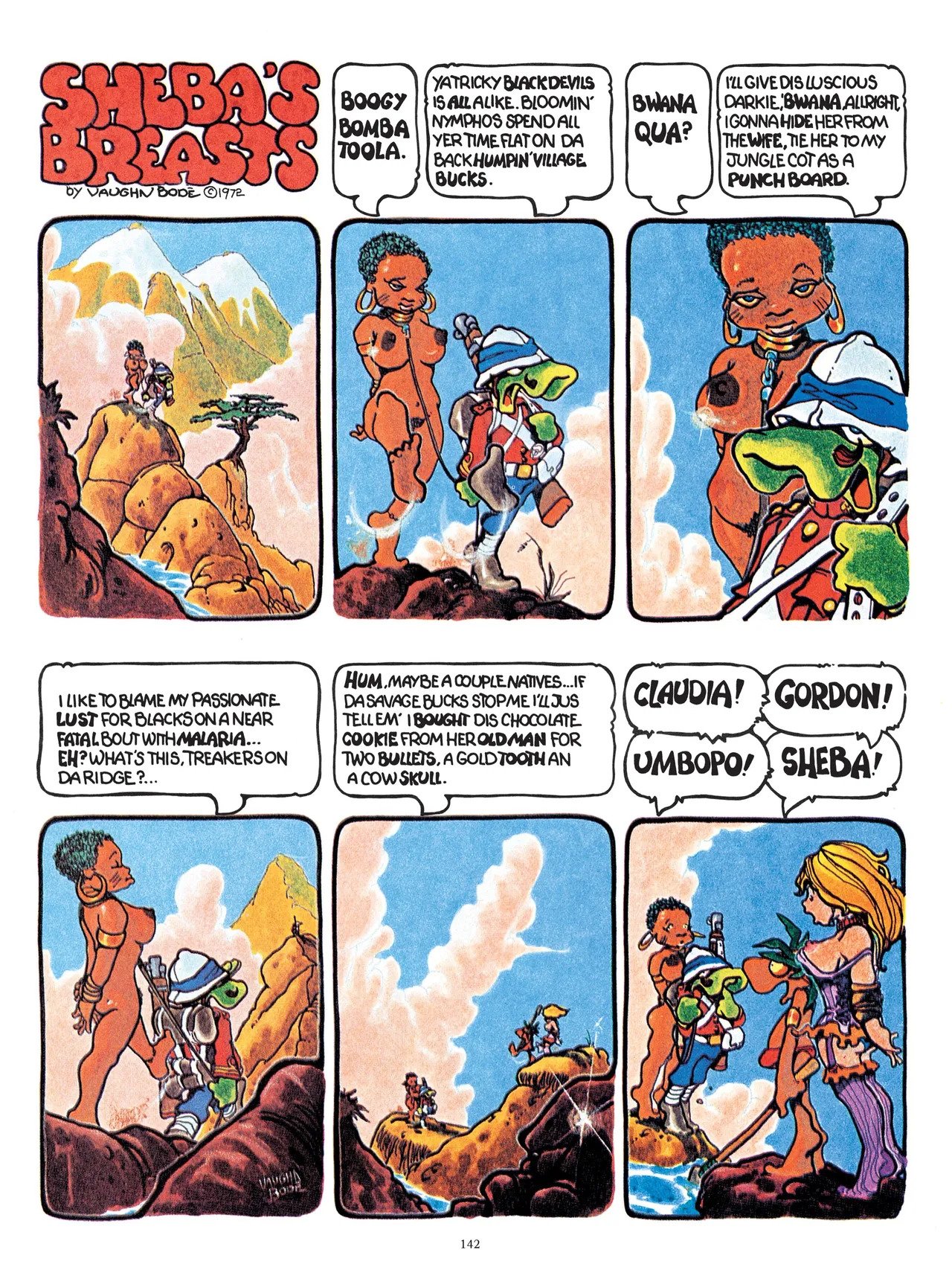 [Vaughn Bodé] Vaughn Bode’s Complete Deadbone Erotica - Page 142