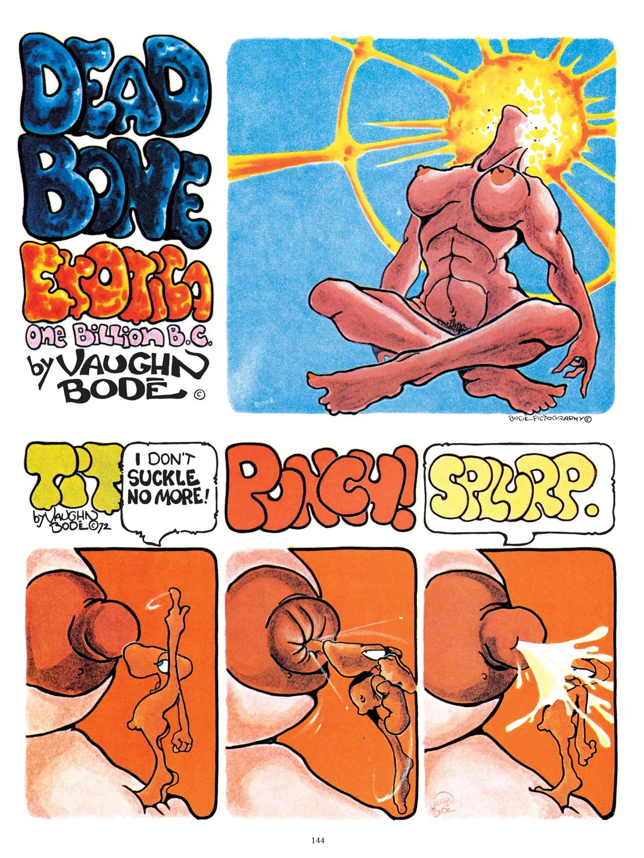 [Vaughn Bodé] Vaughn Bode’s Complete Deadbone Erotica - Page 144