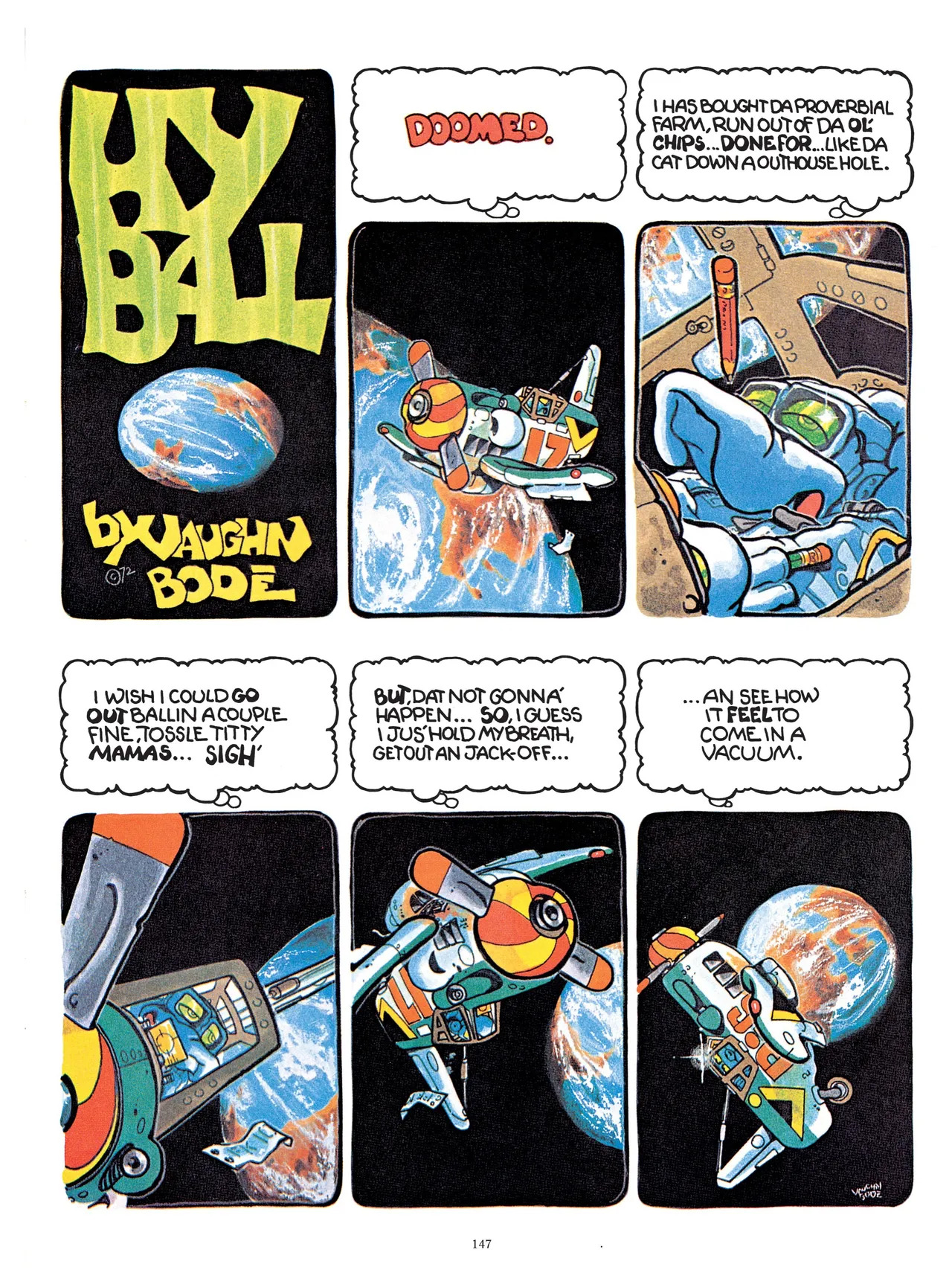 [Vaughn Bodé] Vaughn Bode’s Complete Deadbone Erotica - Page 147