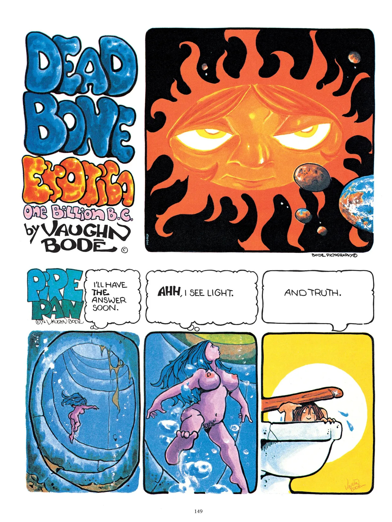 [Vaughn Bodé] Vaughn Bode’s Complete Deadbone Erotica - Page 149