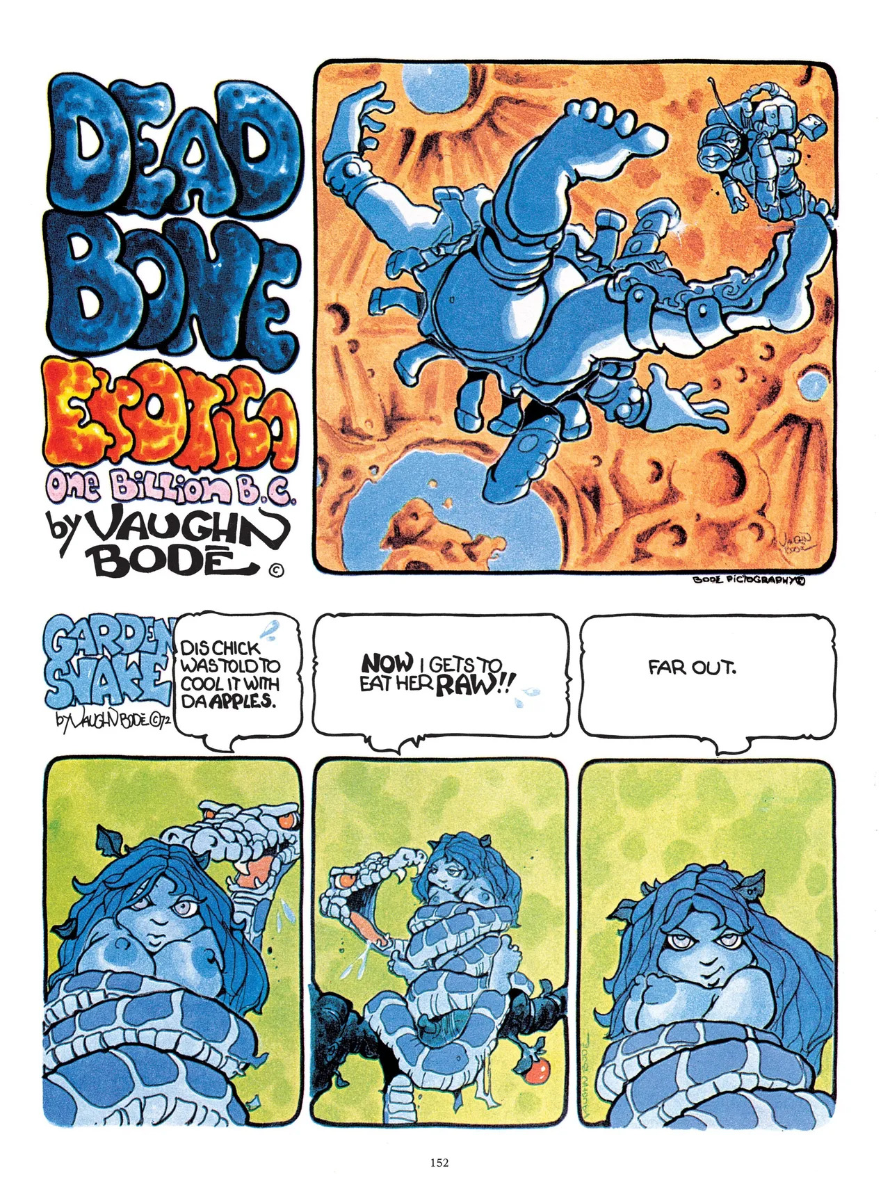 [Vaughn Bodé] Vaughn Bode’s Complete Deadbone Erotica - Page 152