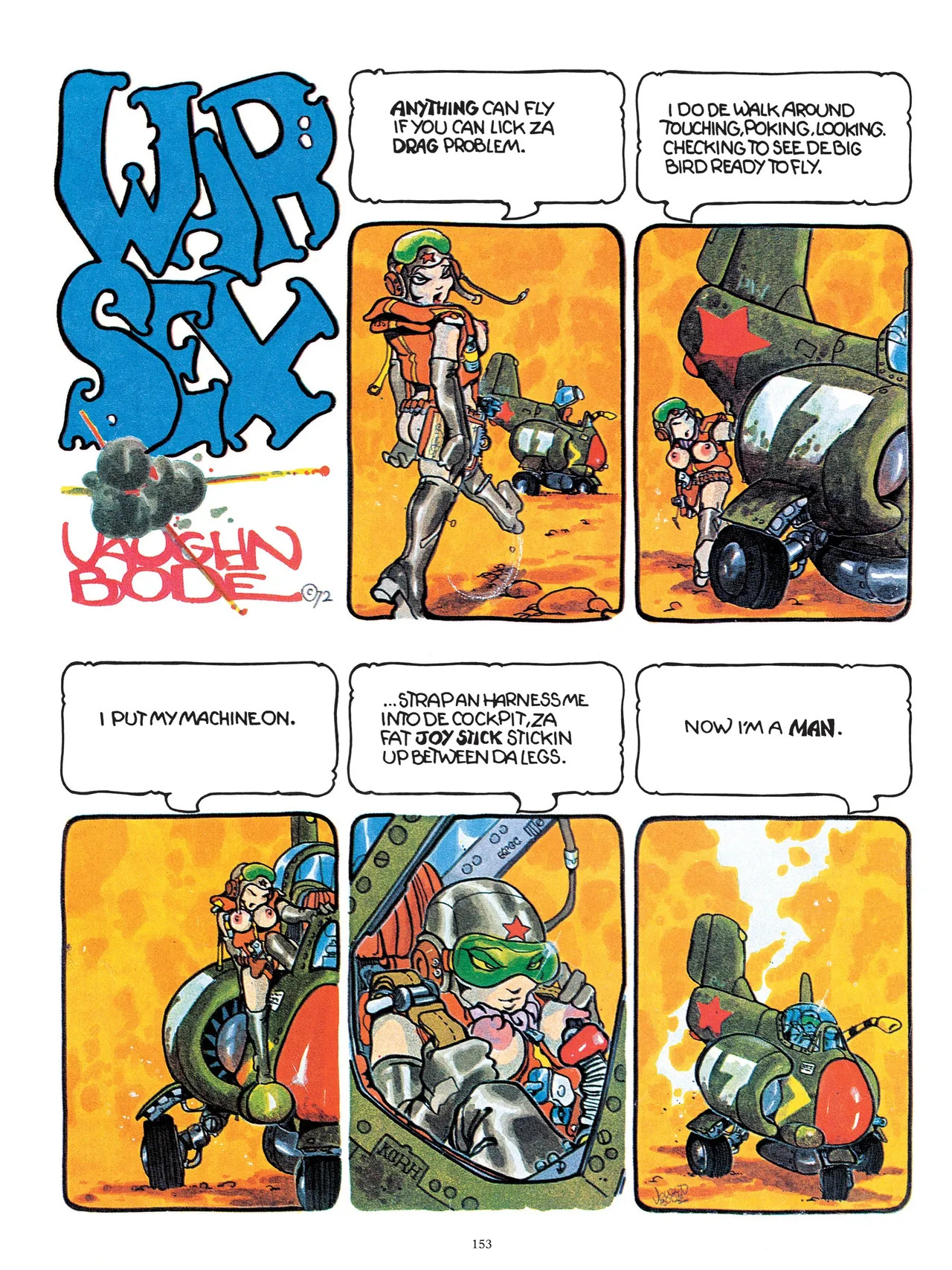 [Vaughn Bodé] Vaughn Bode’s Complete Deadbone Erotica - Page 153