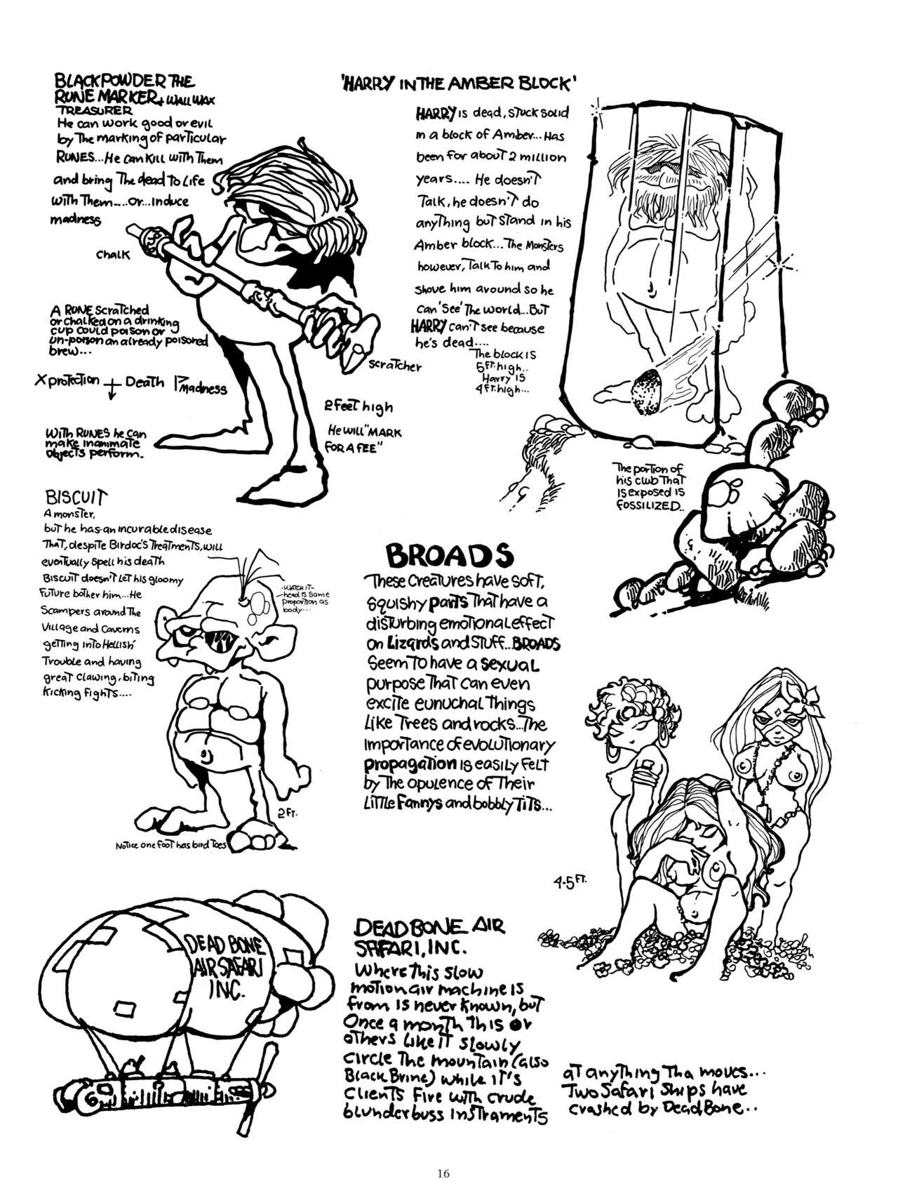 [Vaughn Bodé] Vaughn Bode’s Complete Deadbone Erotica - Page 16