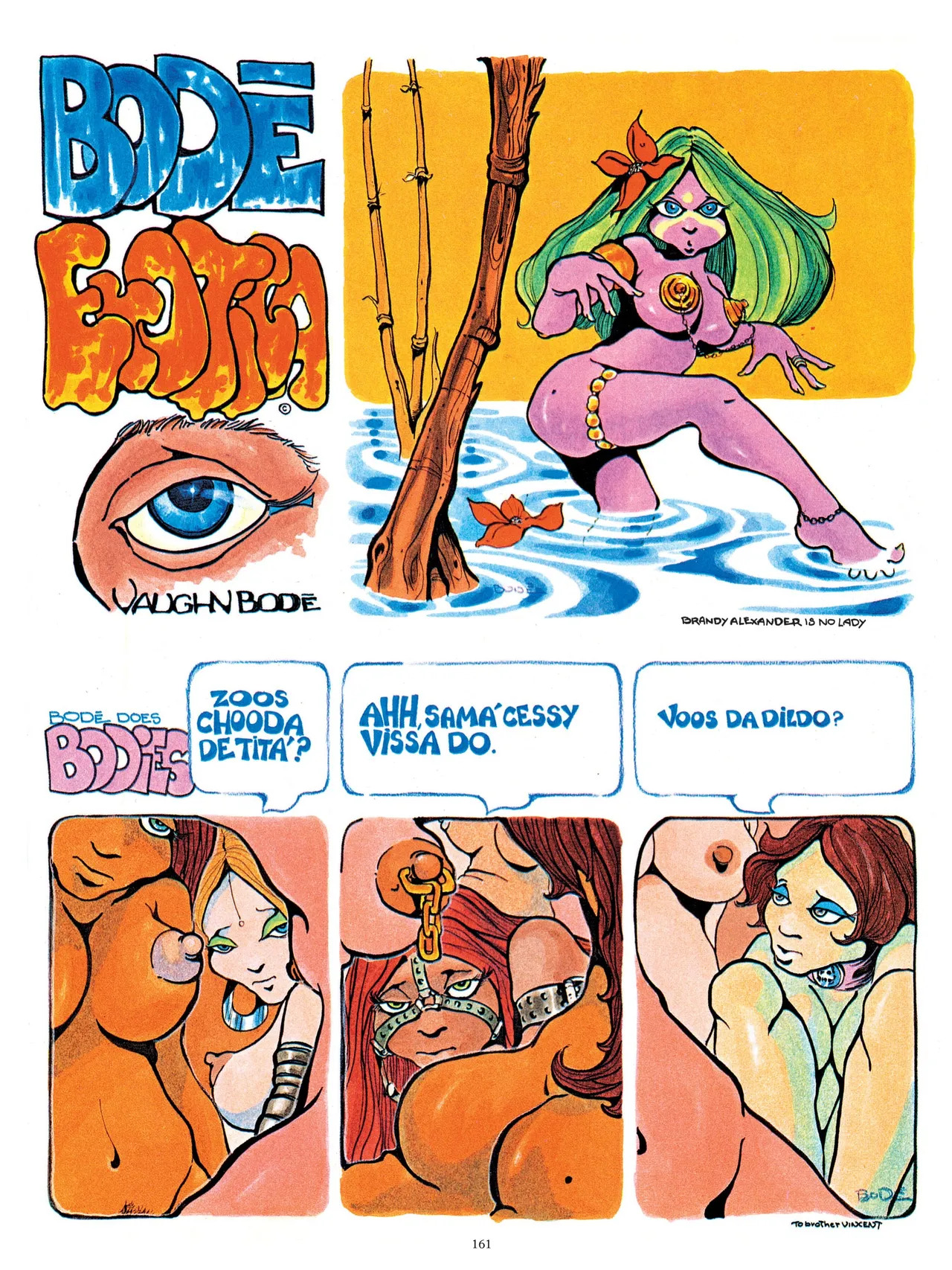 [Vaughn Bodé] Vaughn Bode’s Complete Deadbone Erotica - Page 161