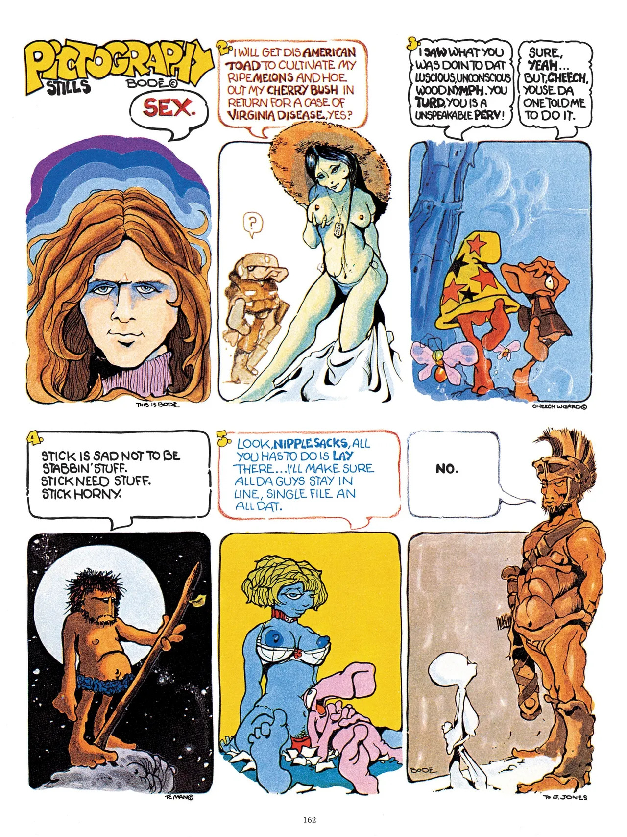 [Vaughn Bodé] Vaughn Bode’s Complete Deadbone Erotica - Page 162