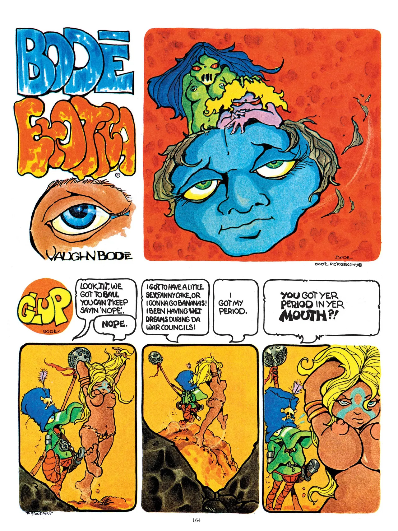 [Vaughn Bodé] Vaughn Bode’s Complete Deadbone Erotica - Page 164