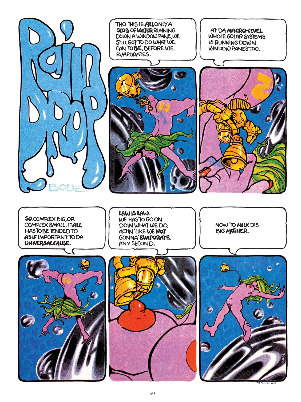 [Vaughn Bodé] Vaughn Bode’s Complete Deadbone Erotica - Page 165