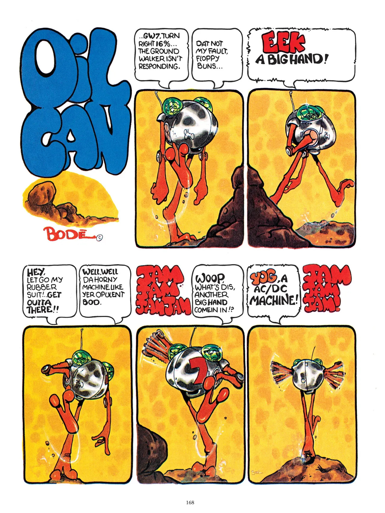 [Vaughn Bodé] Vaughn Bode’s Complete Deadbone Erotica - Page 168