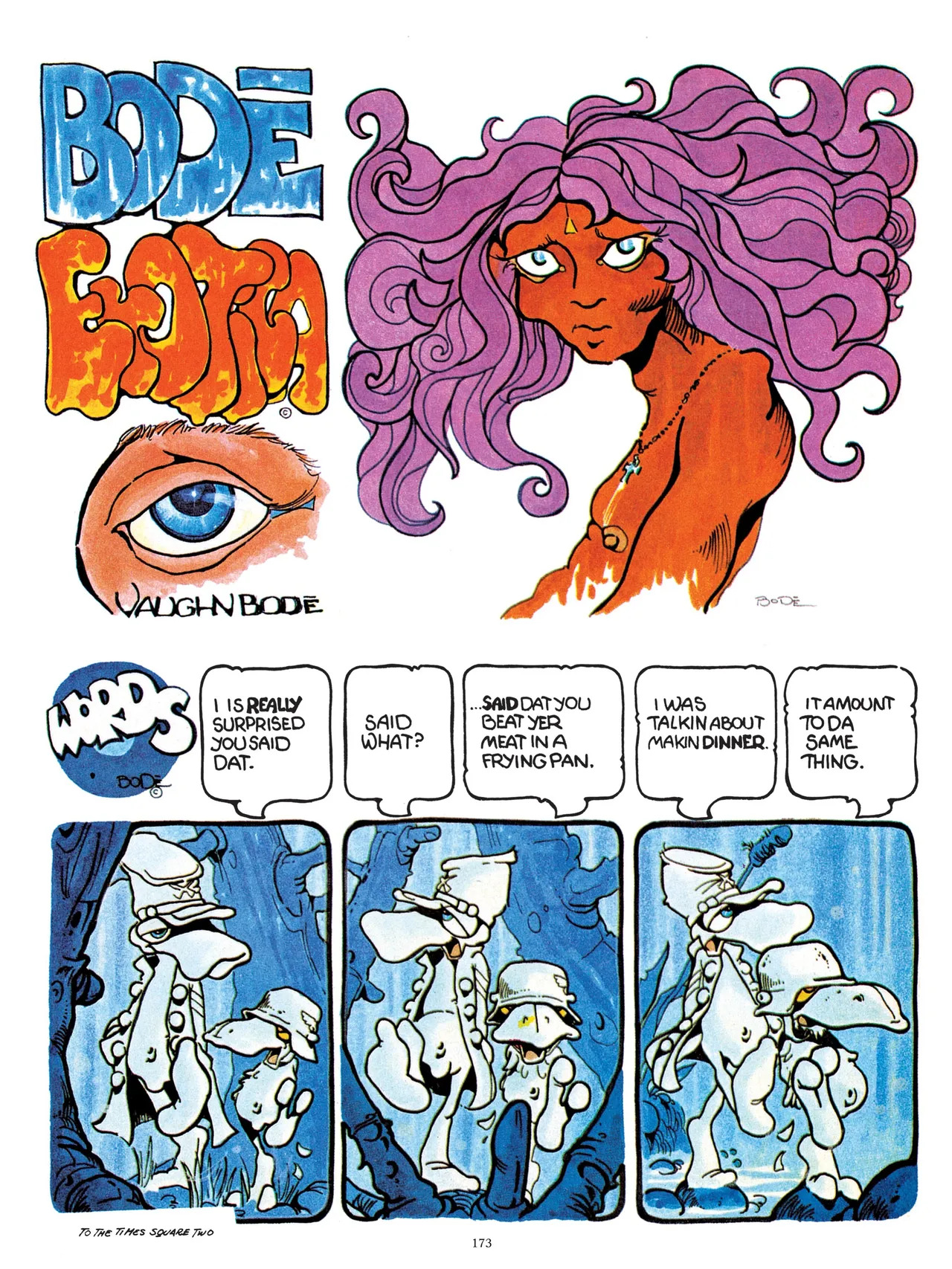 [Vaughn Bodé] Vaughn Bode’s Complete Deadbone Erotica - Page 173
