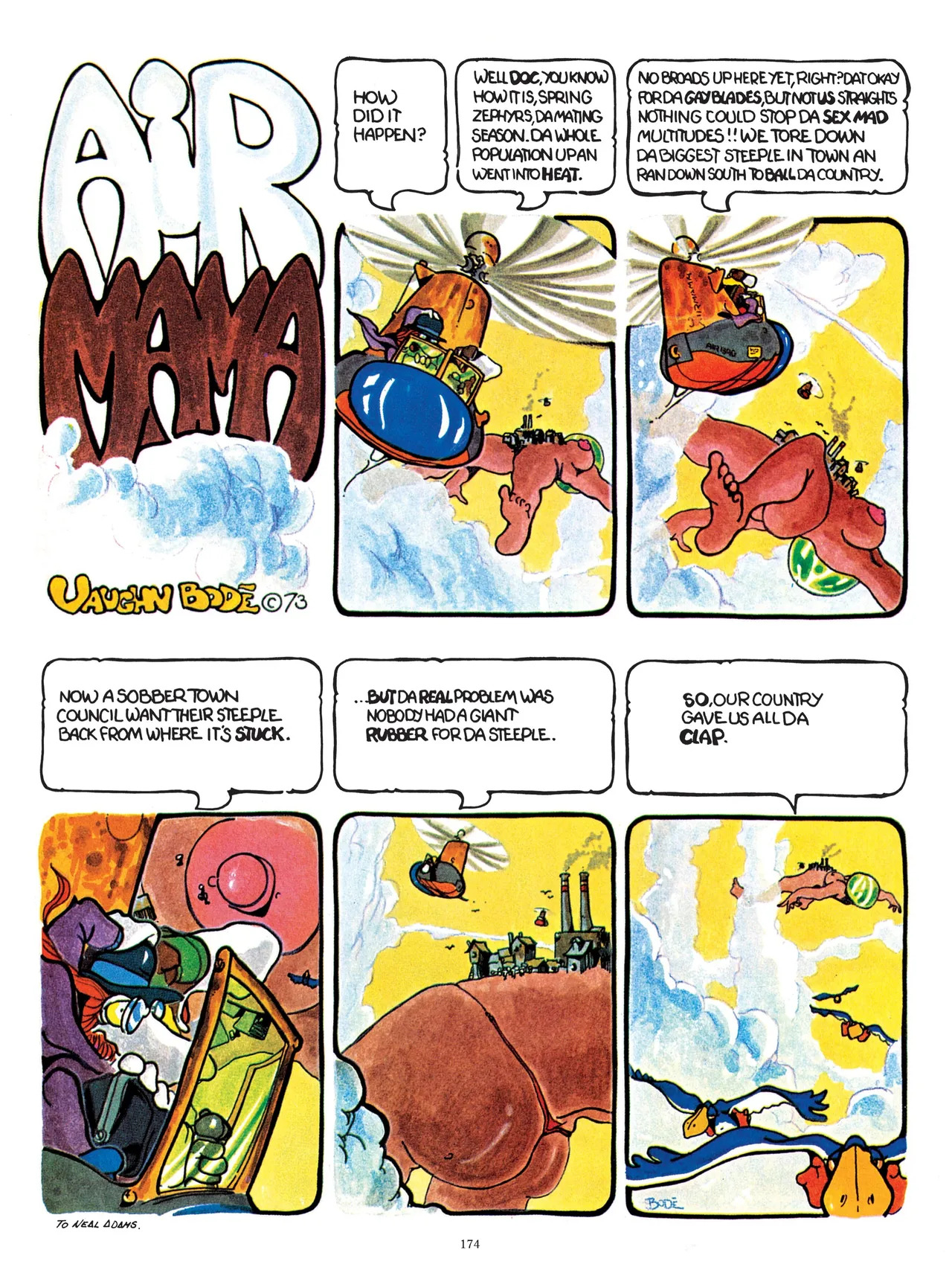 [Vaughn Bodé] Vaughn Bode’s Complete Deadbone Erotica - Page 174
