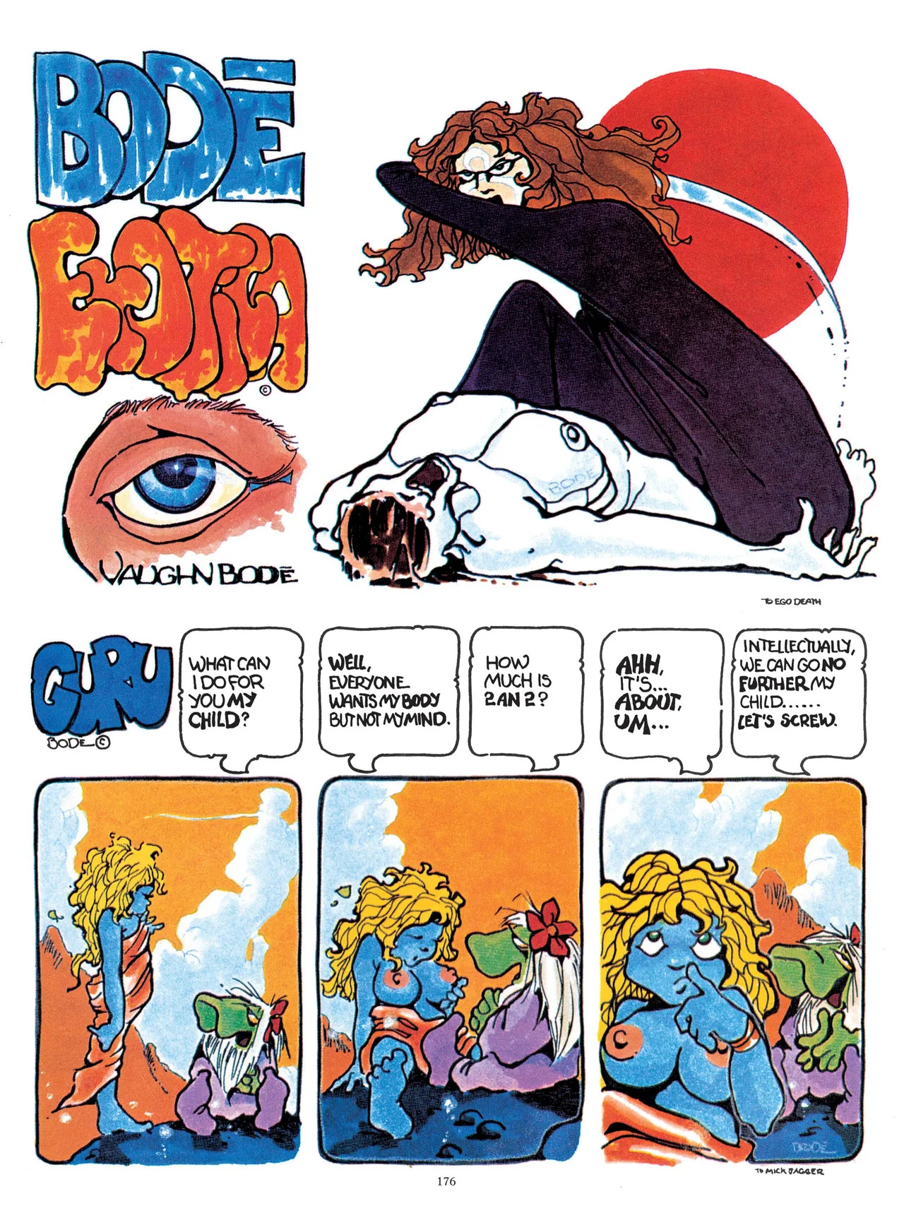 [Vaughn Bodé] Vaughn Bode’s Complete Deadbone Erotica - Page 176
