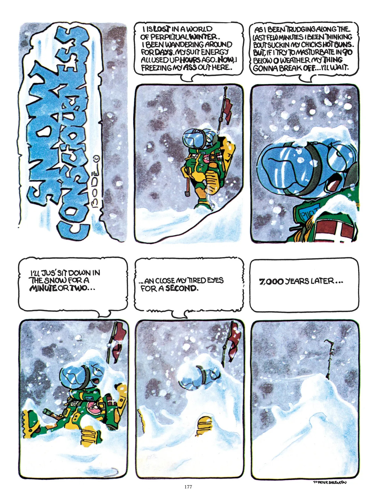 [Vaughn Bodé] Vaughn Bode’s Complete Deadbone Erotica - Page 177