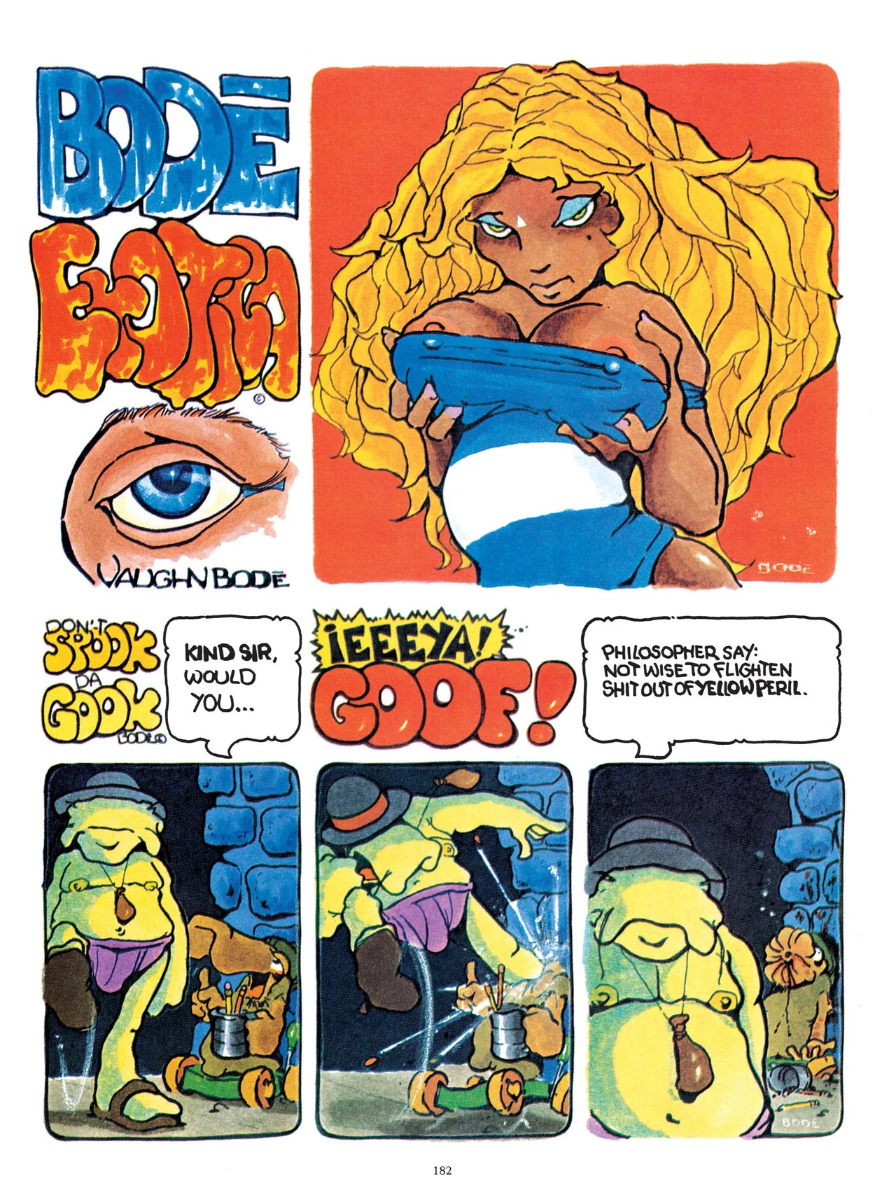 [Vaughn Bodé] Vaughn Bode’s Complete Deadbone Erotica - Page 182