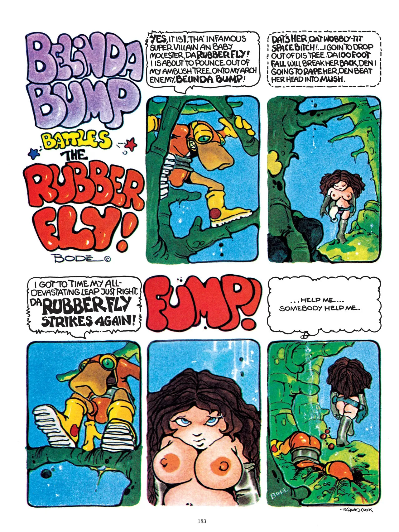 [Vaughn Bodé] Vaughn Bode’s Complete Deadbone Erotica - Page 183
