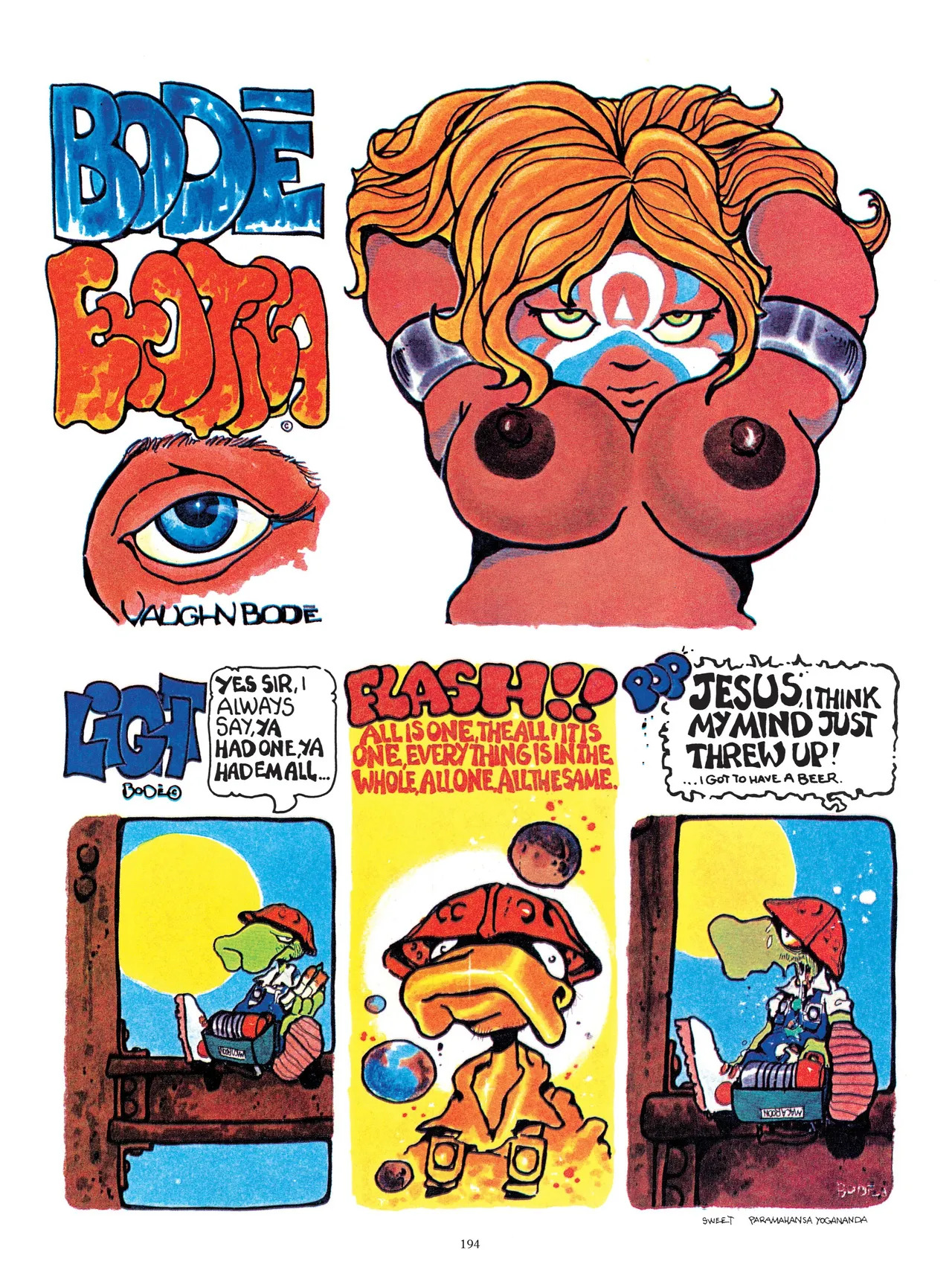 [Vaughn Bodé] Vaughn Bode’s Complete Deadbone Erotica - Page 194