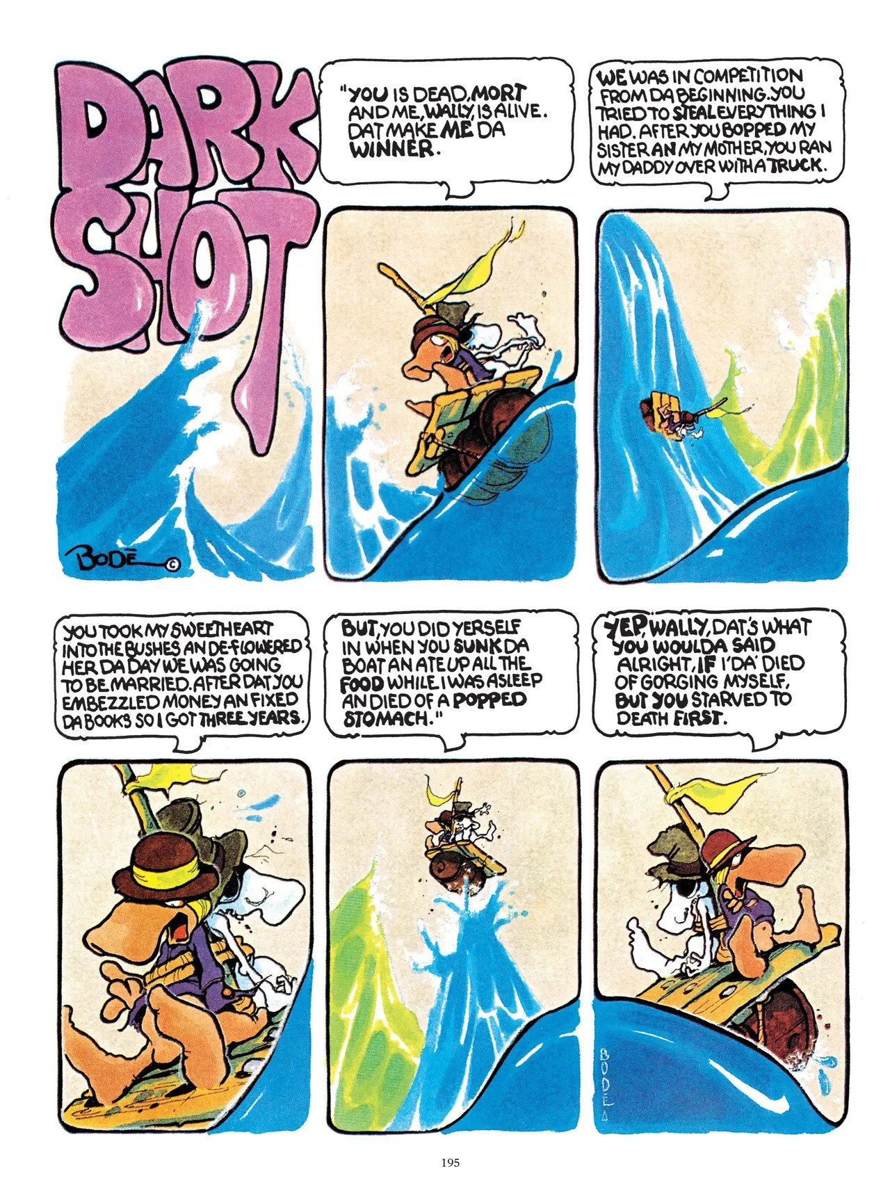 [Vaughn Bodé] Vaughn Bode’s Complete Deadbone Erotica - Page 195