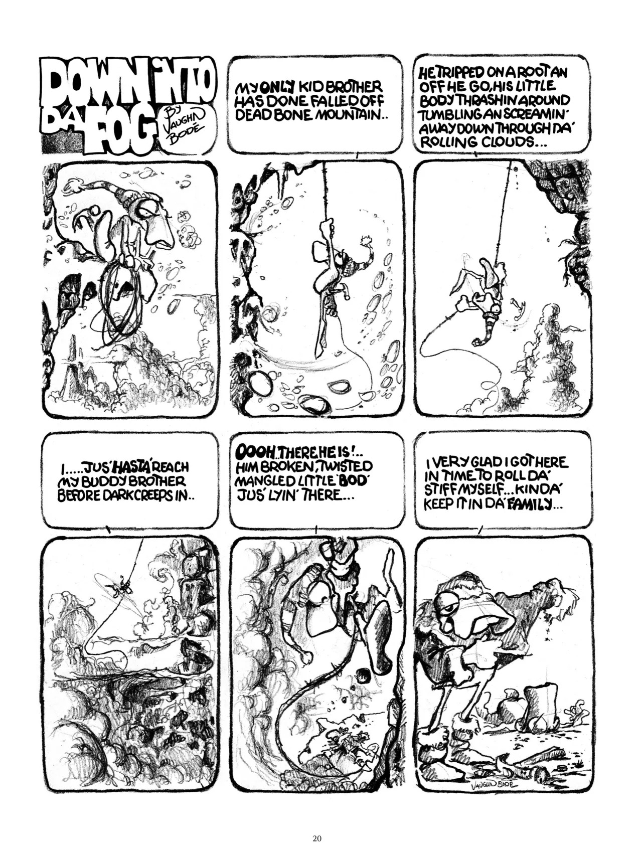 [Vaughn Bodé] Vaughn Bode’s Complete Deadbone Erotica - Page 20