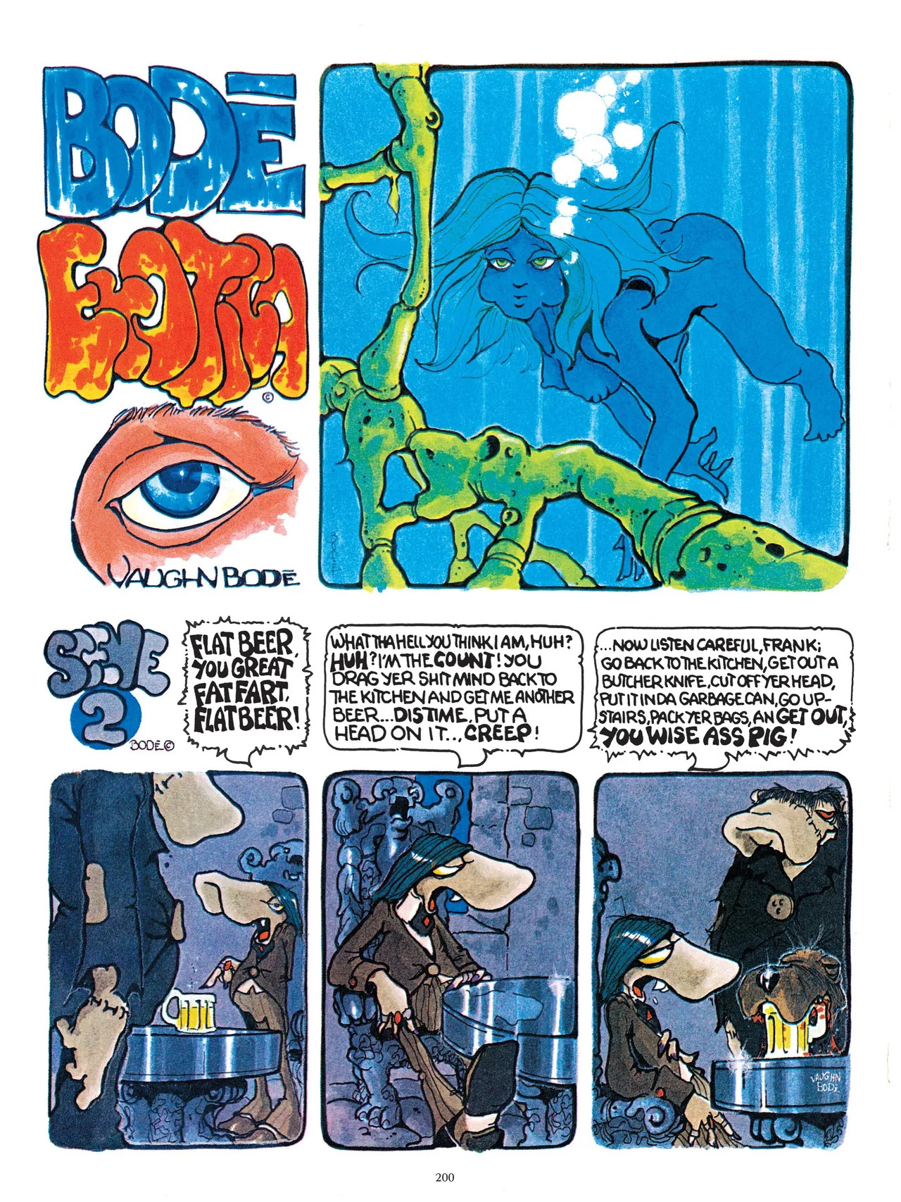 [Vaughn Bodé] Vaughn Bode’s Complete Deadbone Erotica - Page 200