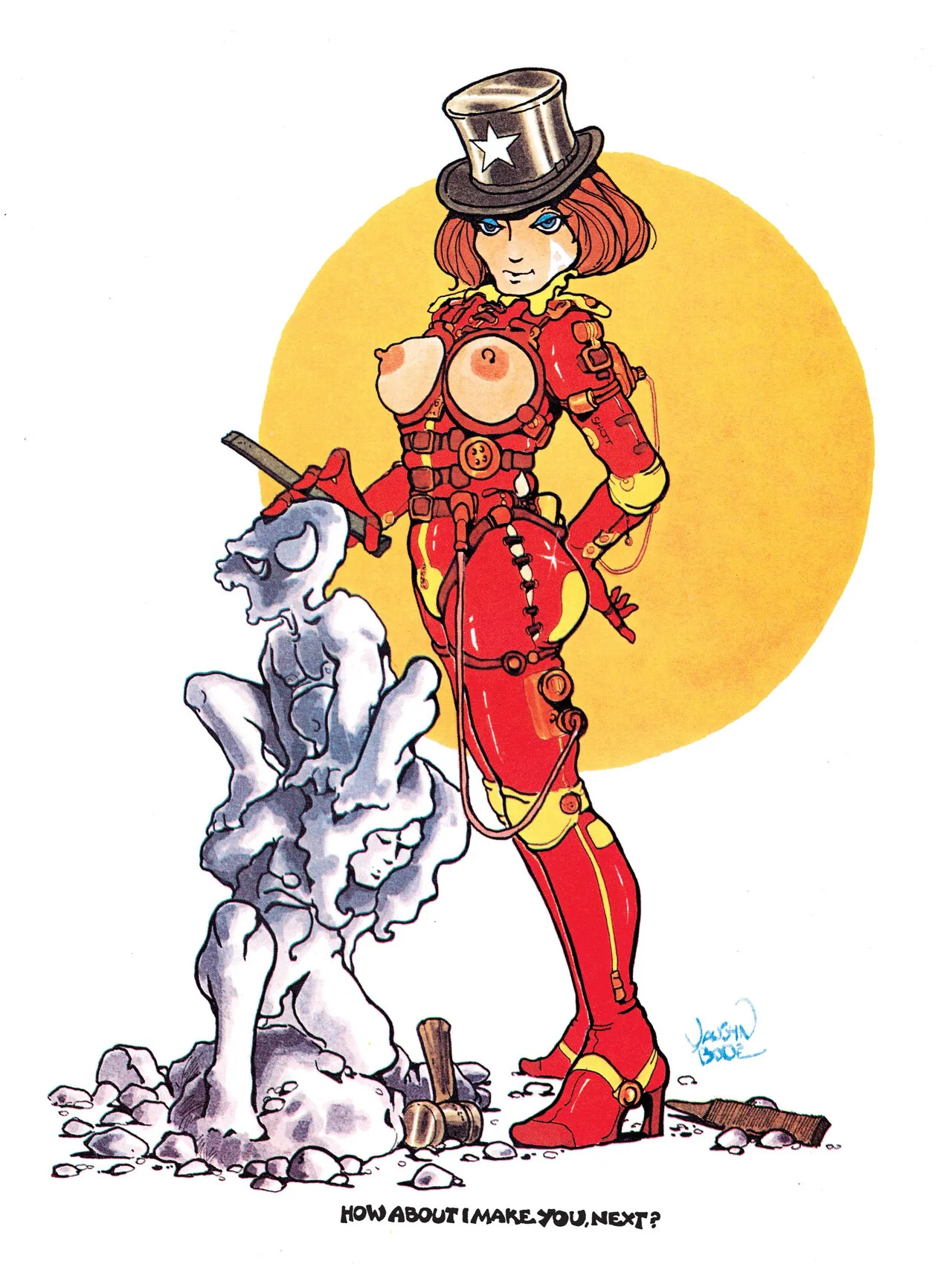 [Vaughn Bodé] Vaughn Bode’s Complete Deadbone Erotica - Page 202