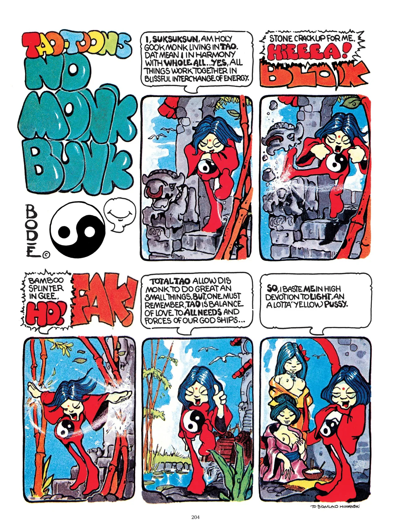 [Vaughn Bodé] Vaughn Bode’s Complete Deadbone Erotica - Page 204