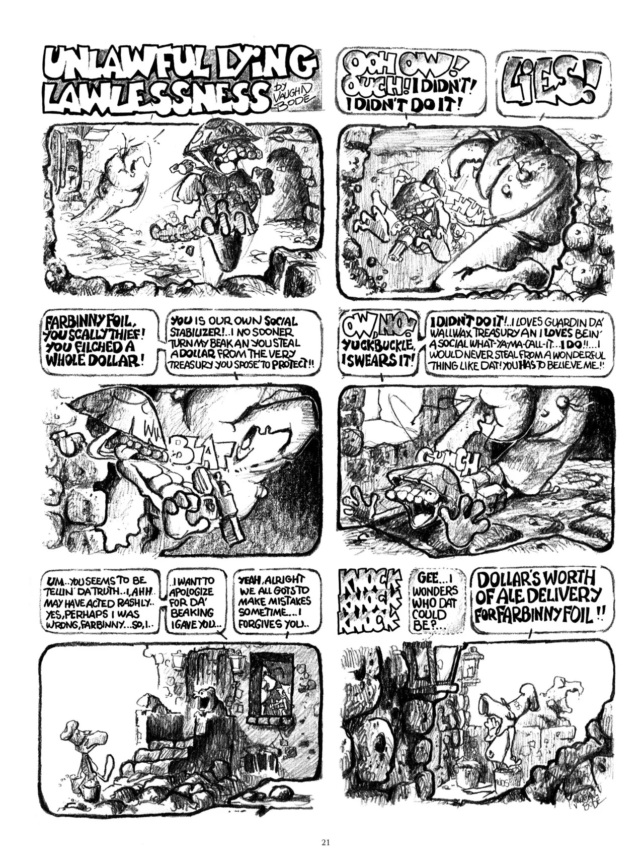 [Vaughn Bodé] Vaughn Bode’s Complete Deadbone Erotica - Page 21