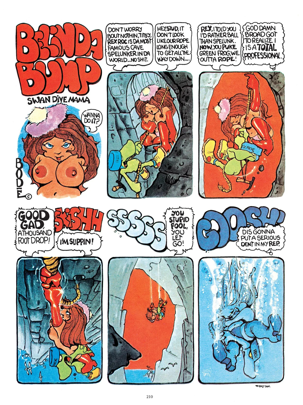 [Vaughn Bodé] Vaughn Bode’s Complete Deadbone Erotica - Page 210
