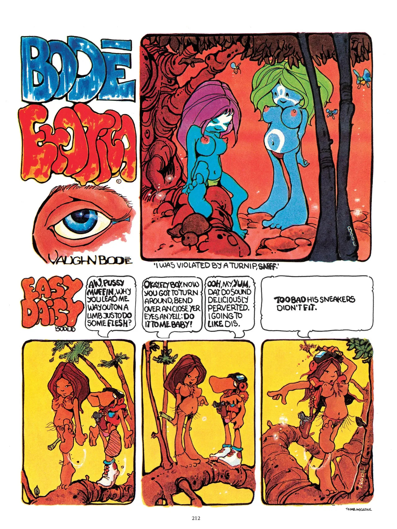 [Vaughn Bodé] Vaughn Bode’s Complete Deadbone Erotica - Page 212