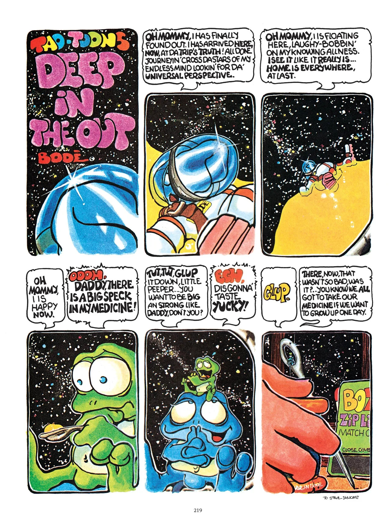 [Vaughn Bodé] Vaughn Bode’s Complete Deadbone Erotica - Page 219