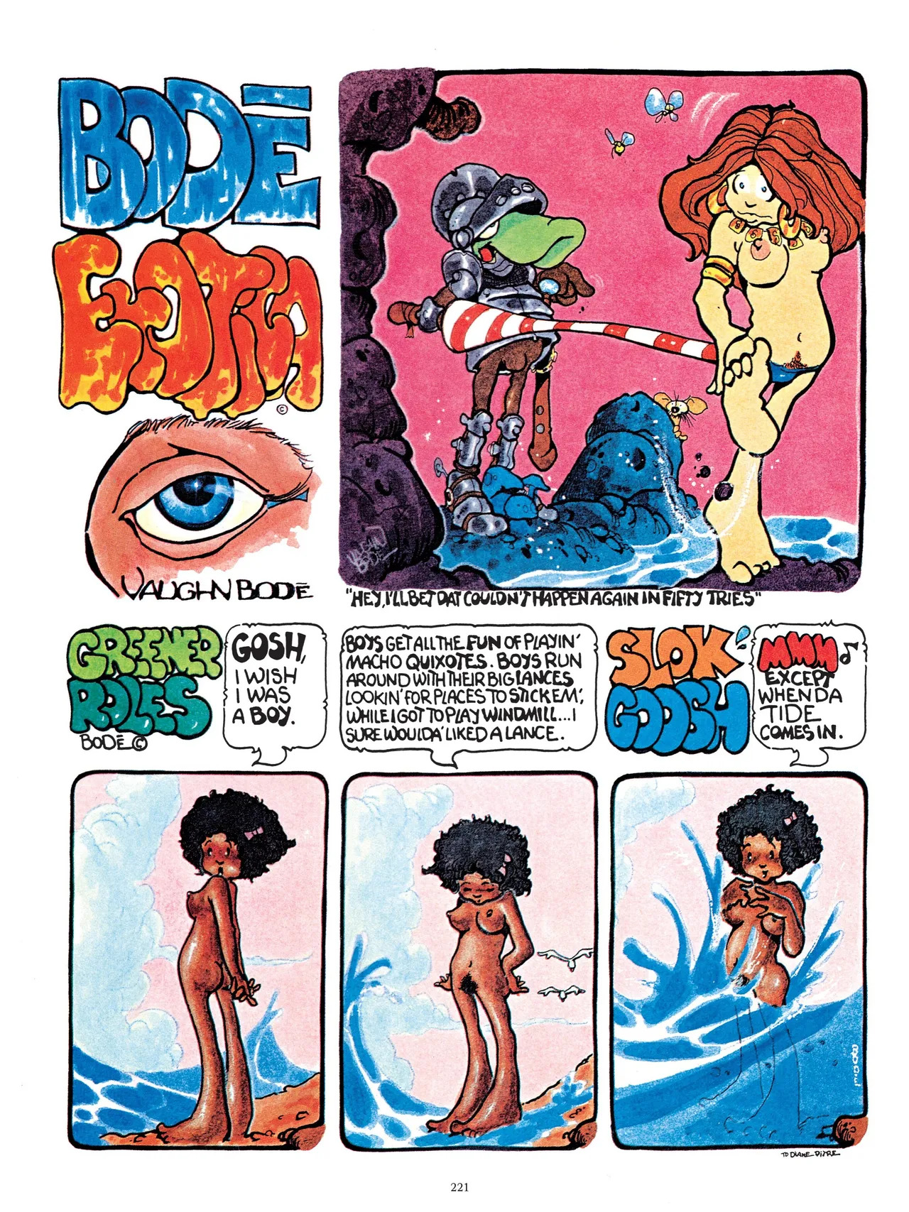 [Vaughn Bodé] Vaughn Bode’s Complete Deadbone Erotica - Page 221