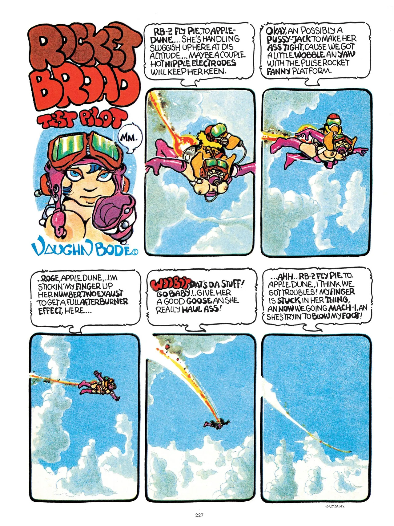 [Vaughn Bodé] Vaughn Bode’s Complete Deadbone Erotica - Page 227