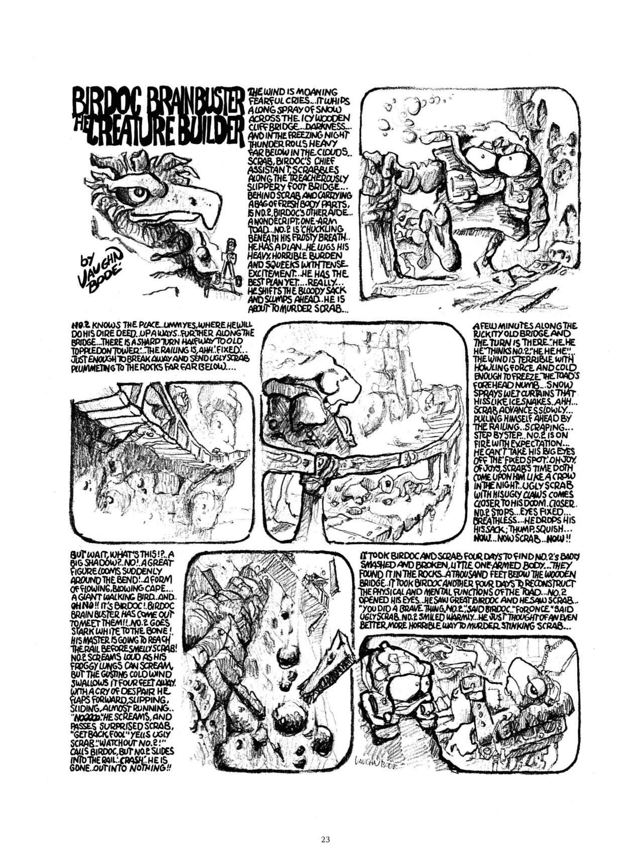 [Vaughn Bodé] Vaughn Bode’s Complete Deadbone Erotica - Page 23