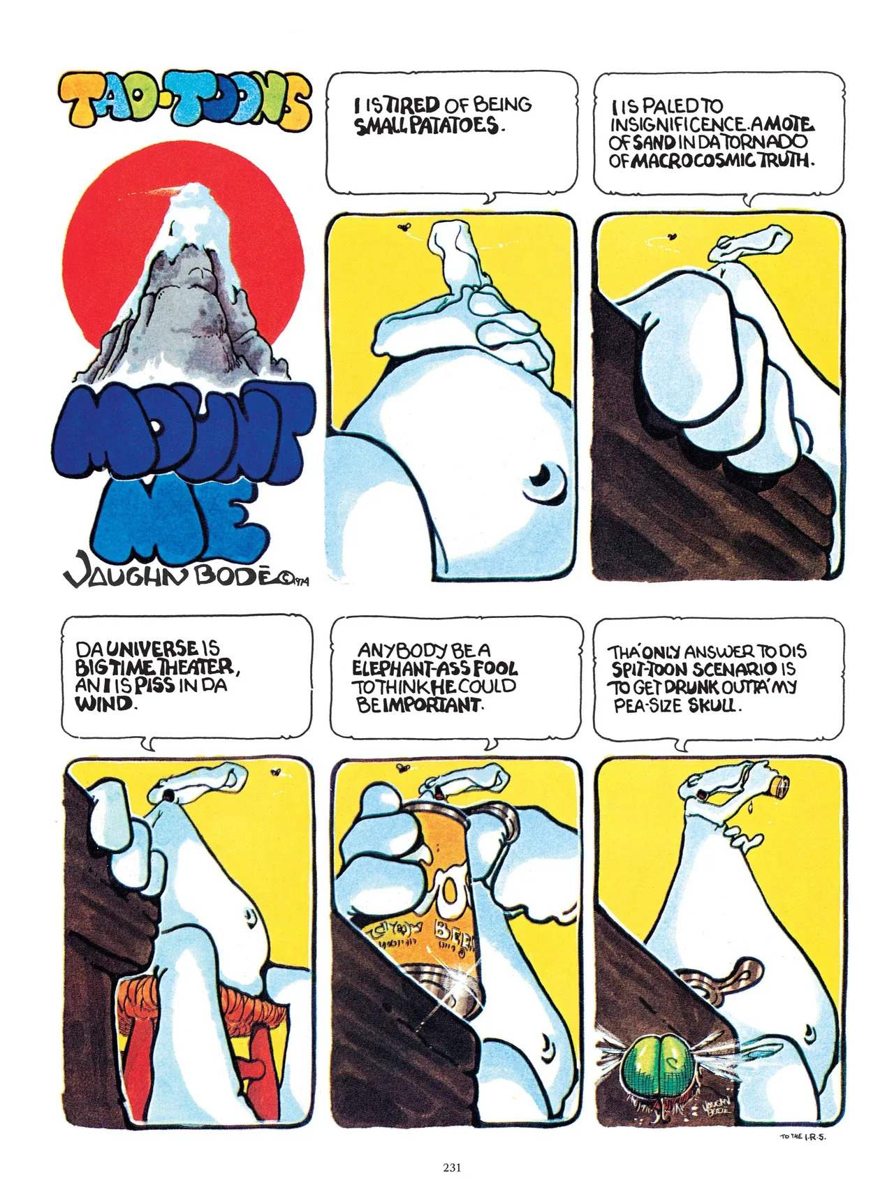 [Vaughn Bodé] Vaughn Bode’s Complete Deadbone Erotica - Page 231