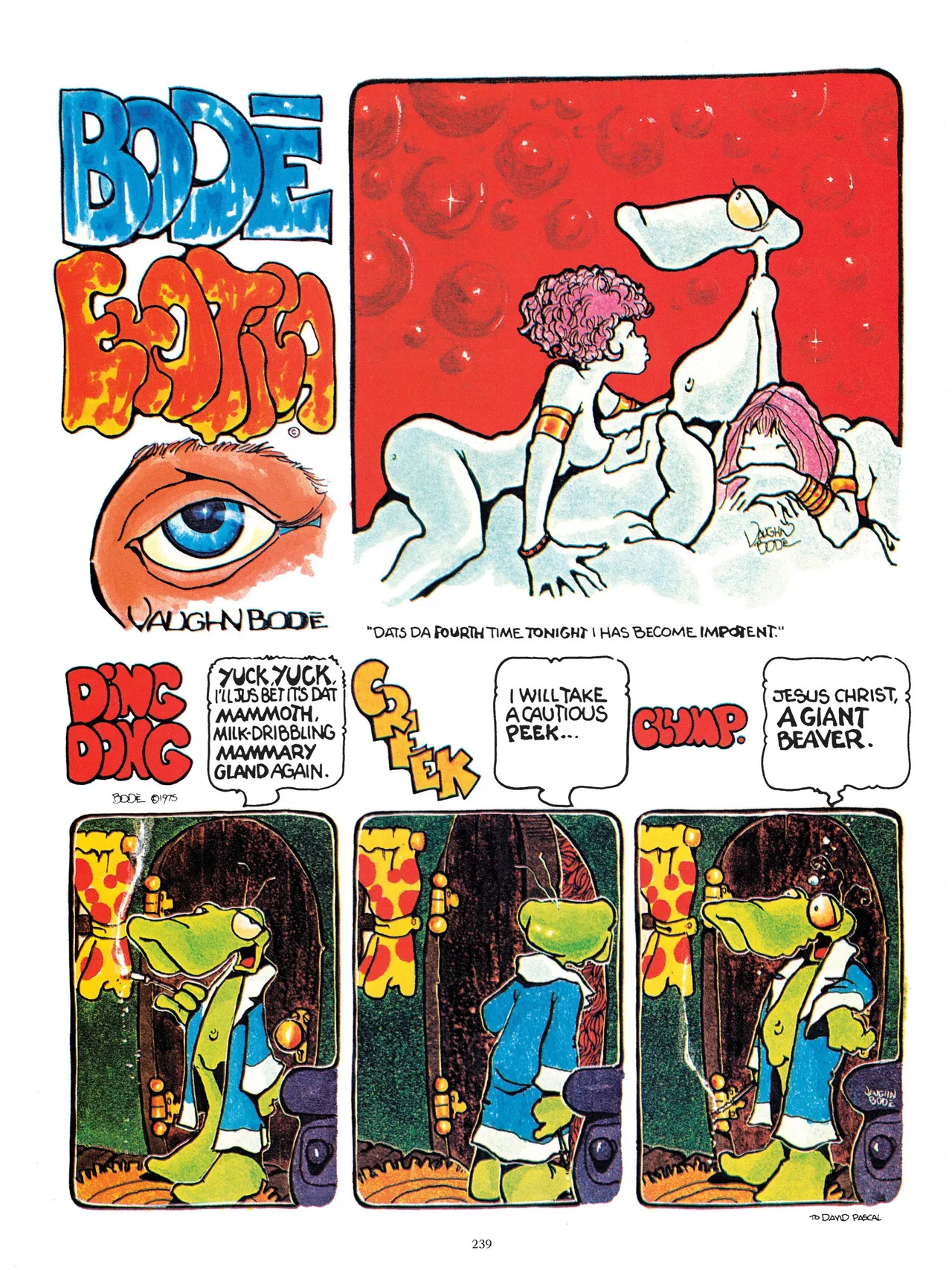 [Vaughn Bodé] Vaughn Bode’s Complete Deadbone Erotica - Page 239