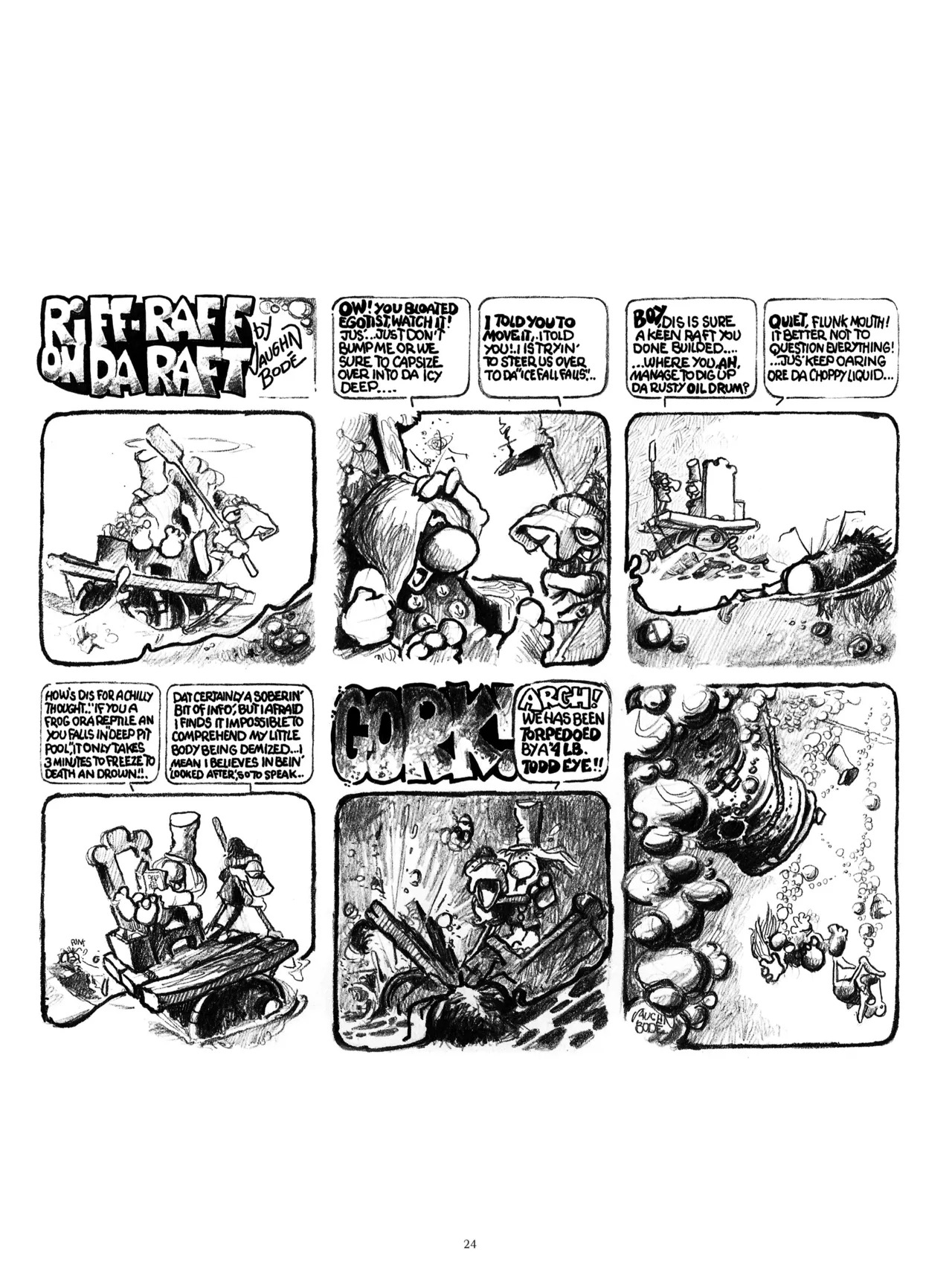 [Vaughn Bodé] Vaughn Bode’s Complete Deadbone Erotica - Page 24