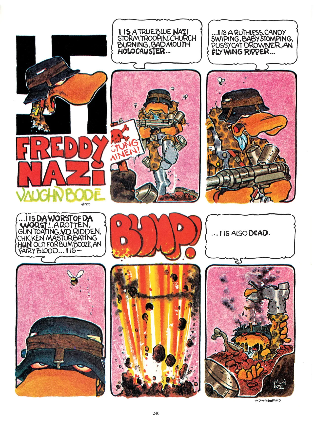 [Vaughn Bodé] Vaughn Bode’s Complete Deadbone Erotica - Page 240