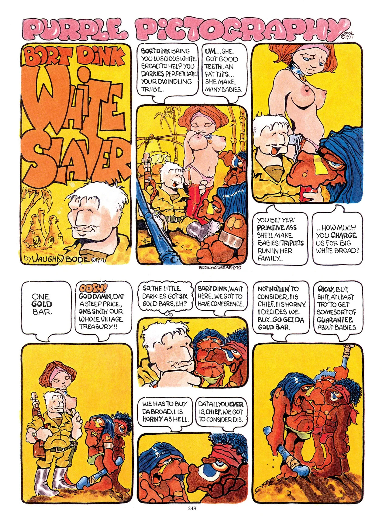 [Vaughn Bodé] Vaughn Bode’s Complete Deadbone Erotica - Page 248
