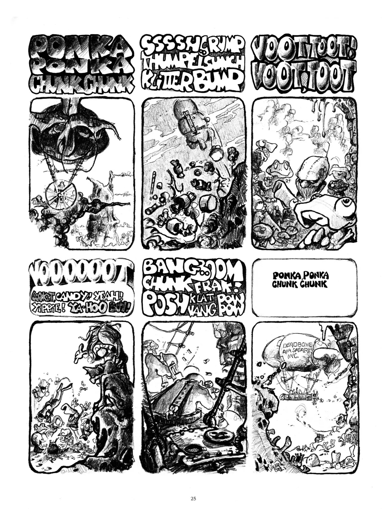 [Vaughn Bodé] Vaughn Bode’s Complete Deadbone Erotica - Page 25