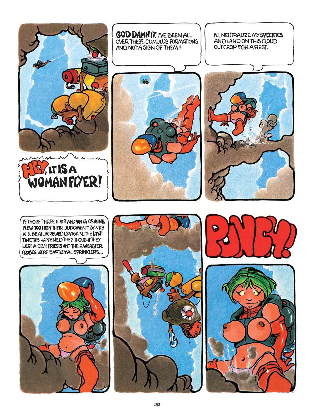 [Vaughn Bodé] Vaughn Bode’s Complete Deadbone Erotica - Page 253