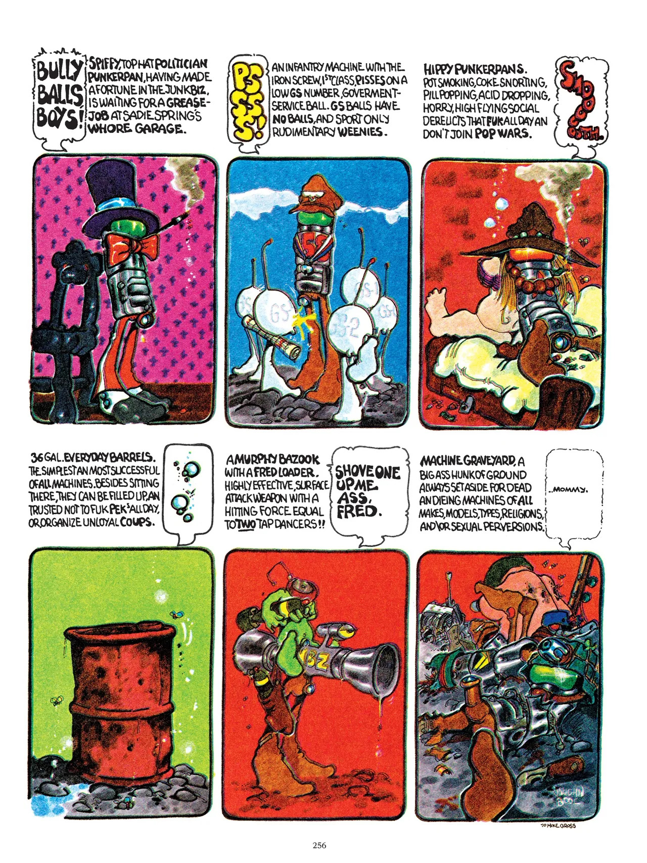 [Vaughn Bodé] Vaughn Bode’s Complete Deadbone Erotica - Page 256