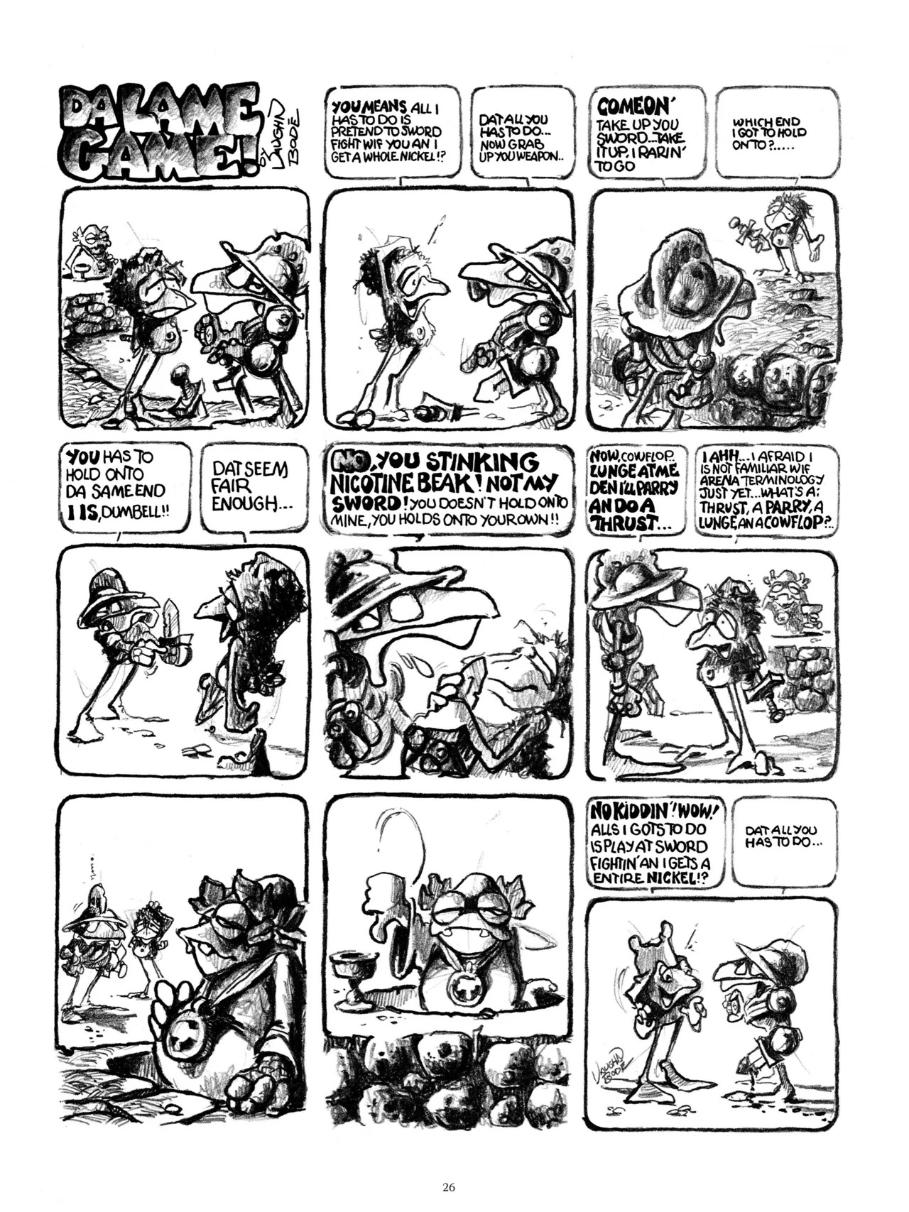 [Vaughn Bodé] Vaughn Bode’s Complete Deadbone Erotica - Page 26