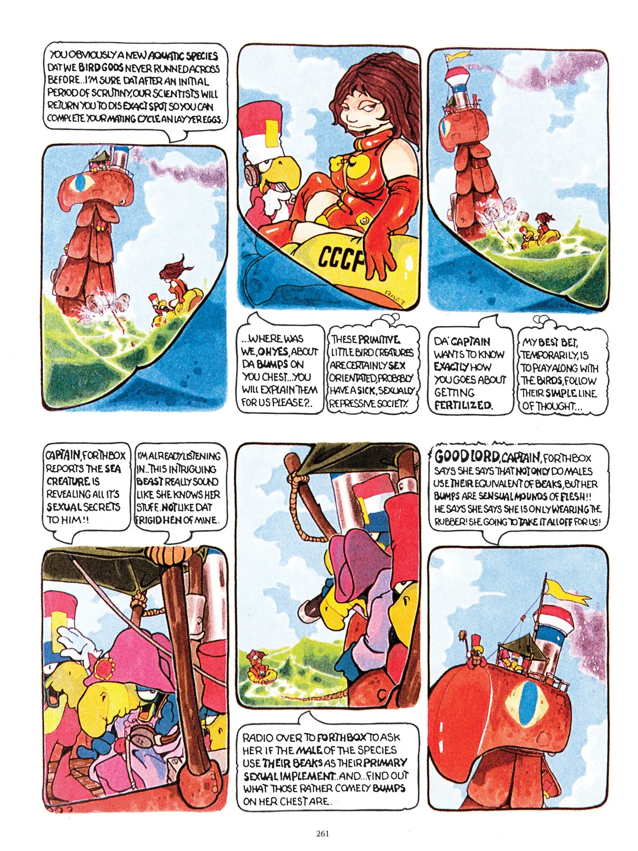 [Vaughn Bodé] Vaughn Bode’s Complete Deadbone Erotica - Page 261