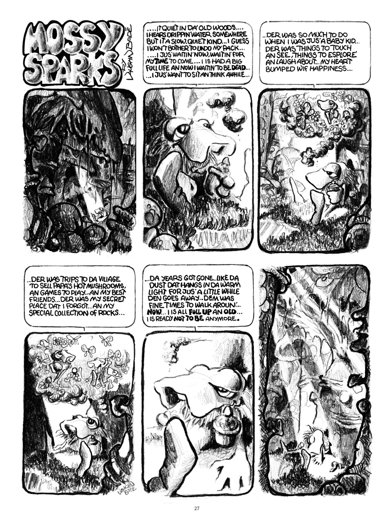 [Vaughn Bodé] Vaughn Bode’s Complete Deadbone Erotica - Page 27